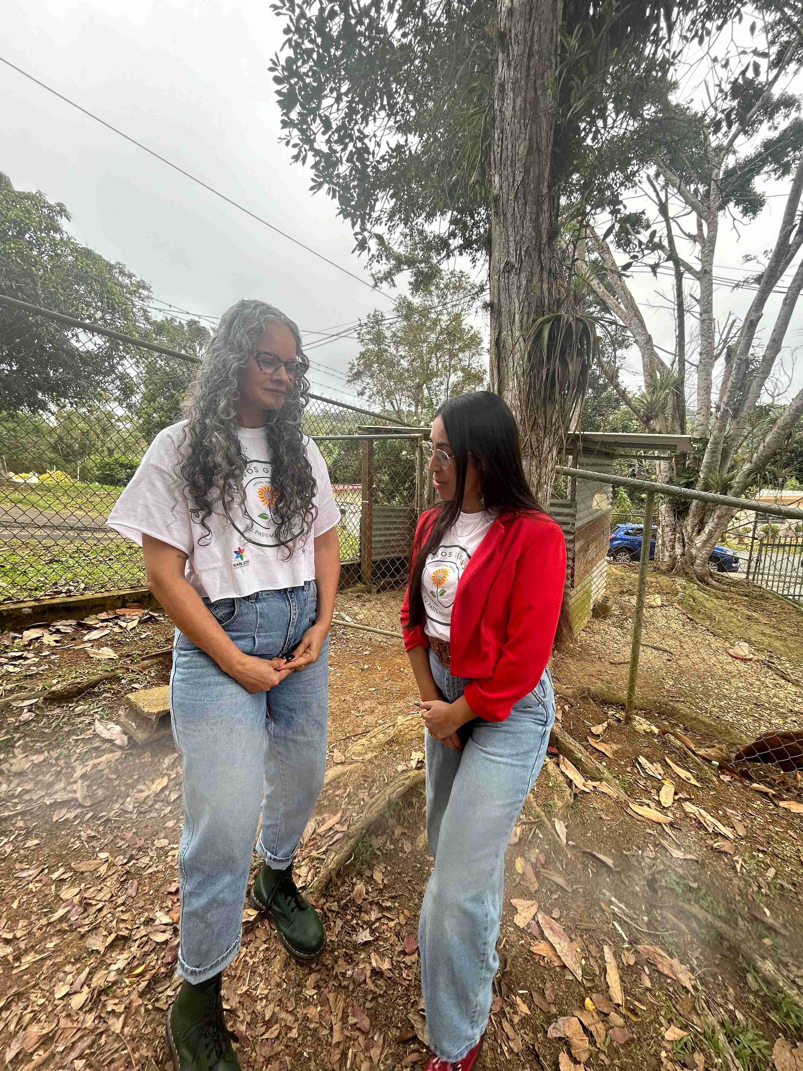 Profesoras Luz Díaz y Patricia Núñez
