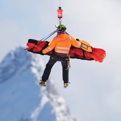 FOTOS: Atleta estadounidense sufre aparatosa caída en las Olimpiadas de Invierno
