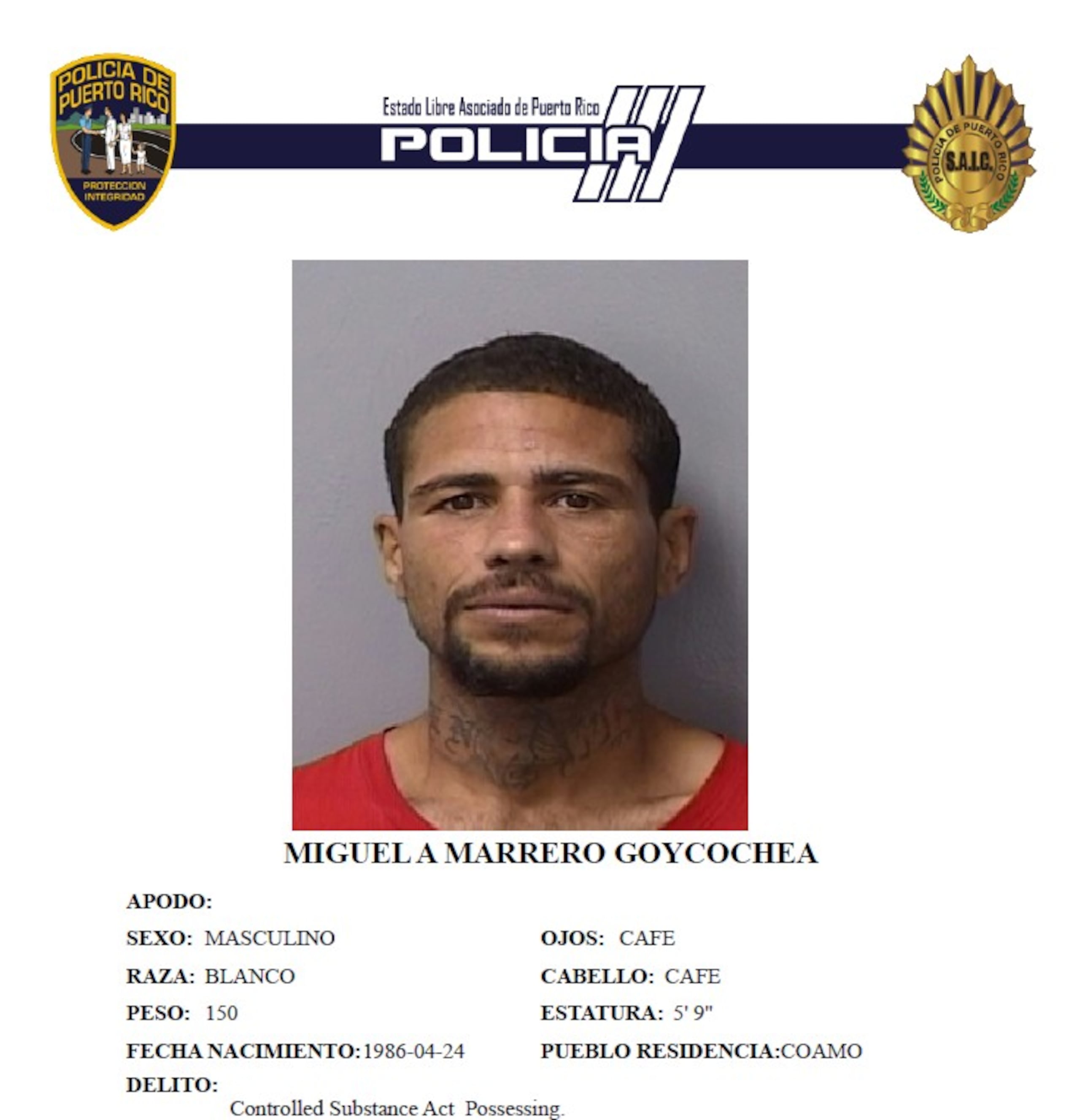 Miguel Marrero Goycochea.