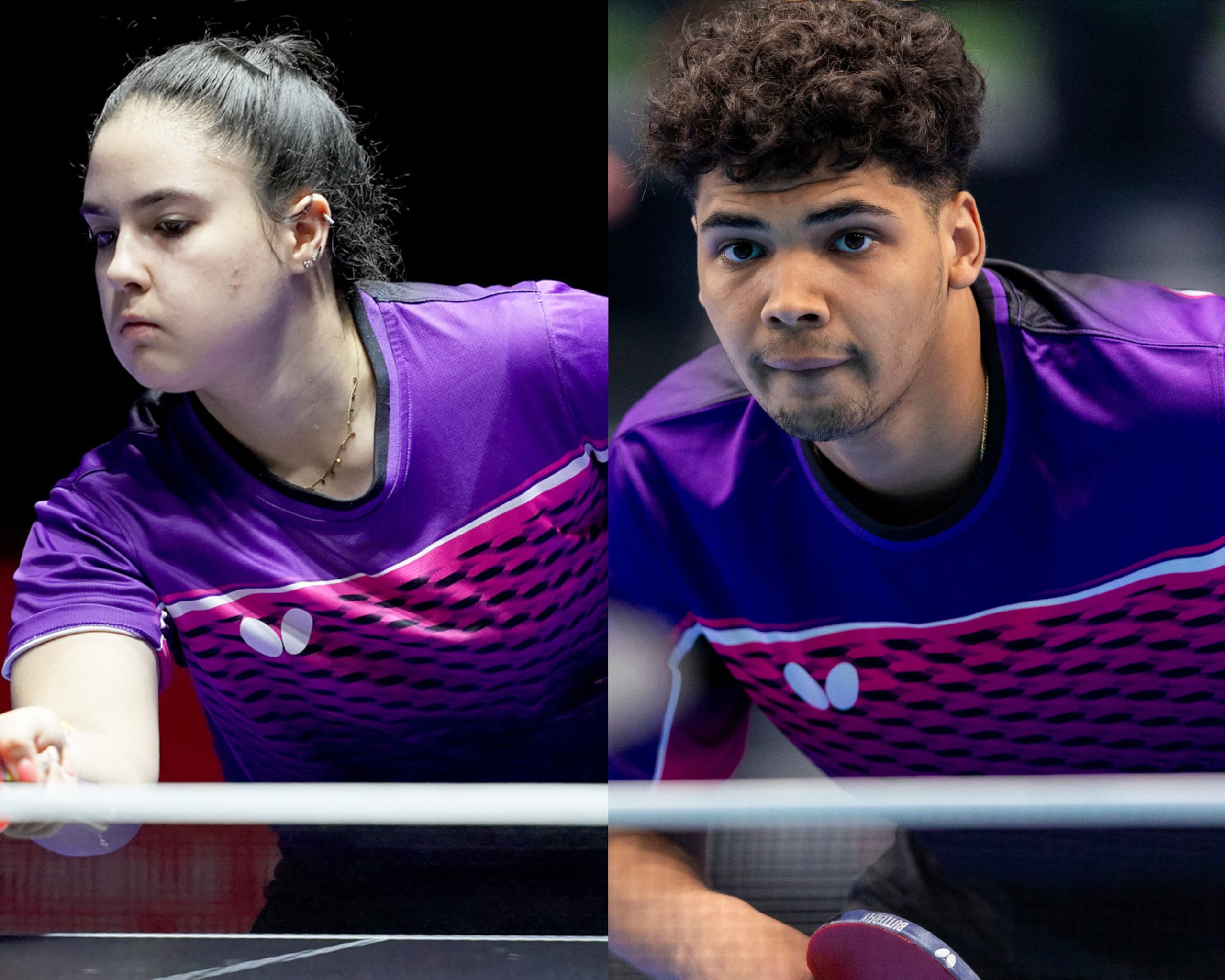 Los boricuas Brianna Burgos y Ángel Naranjo.