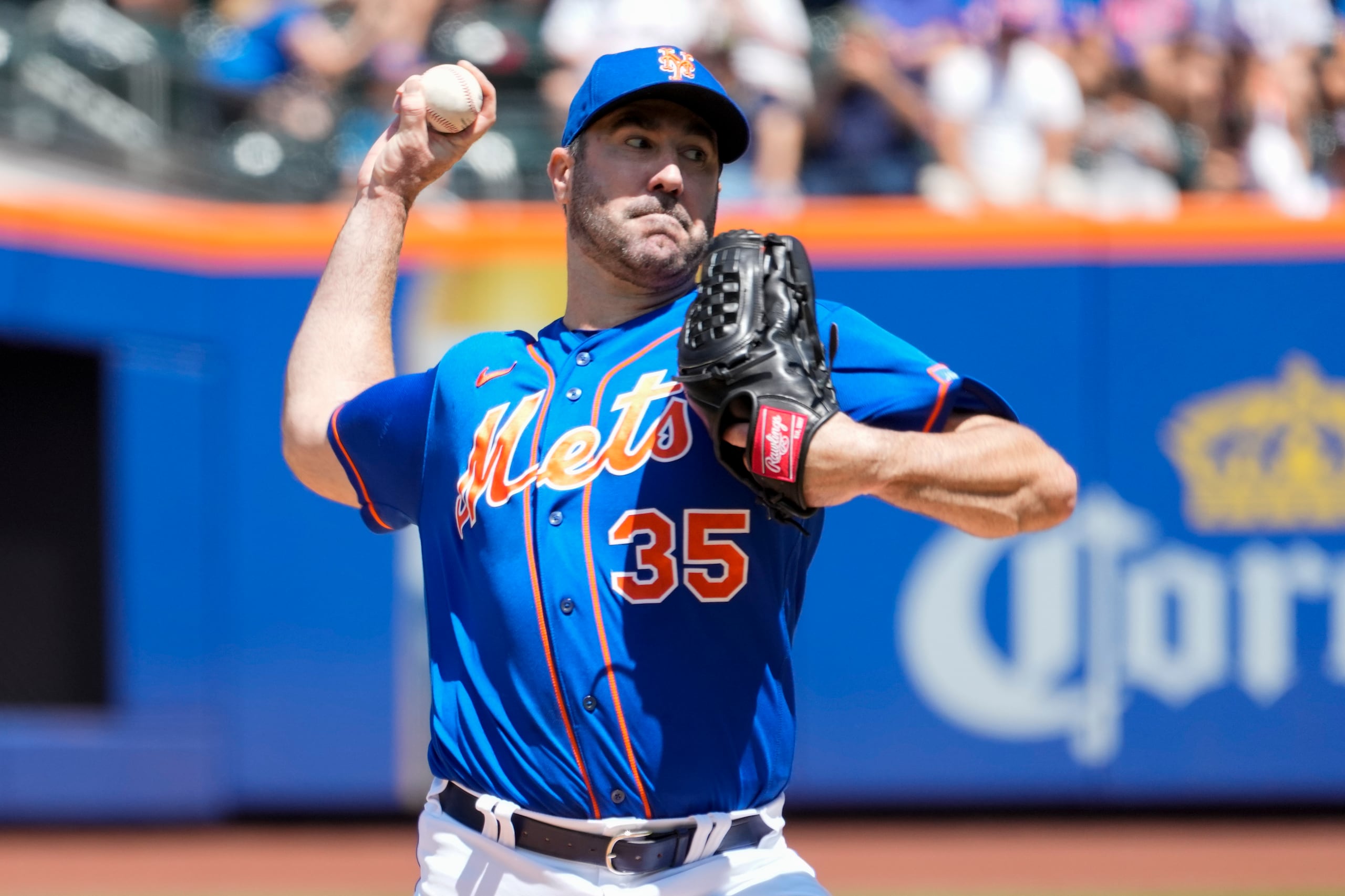 Justin Verlander ha hecho 16 salidas este año con los Mets.