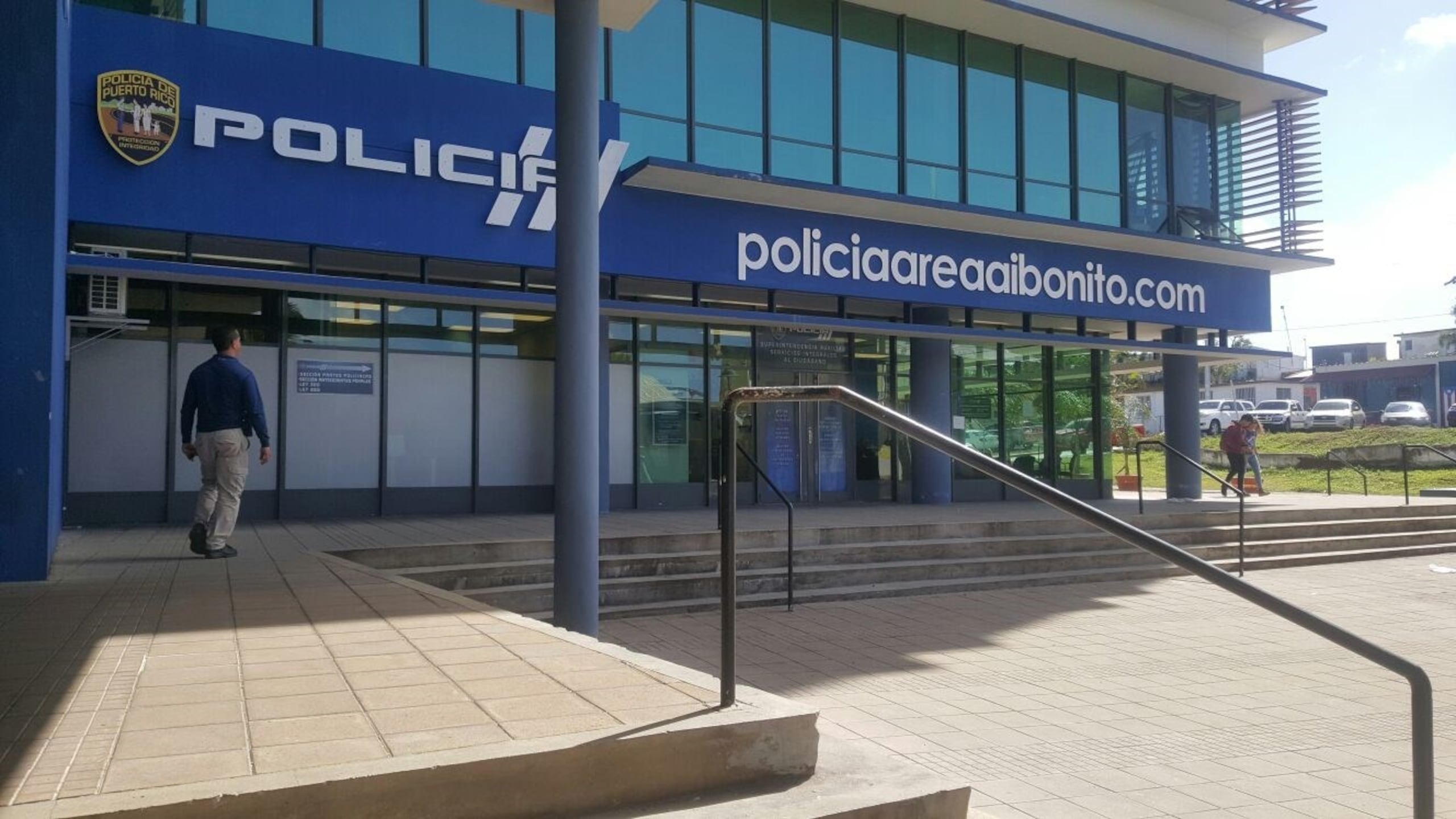 La Comandancia de la Policía en Aibonito. (GFR Media)