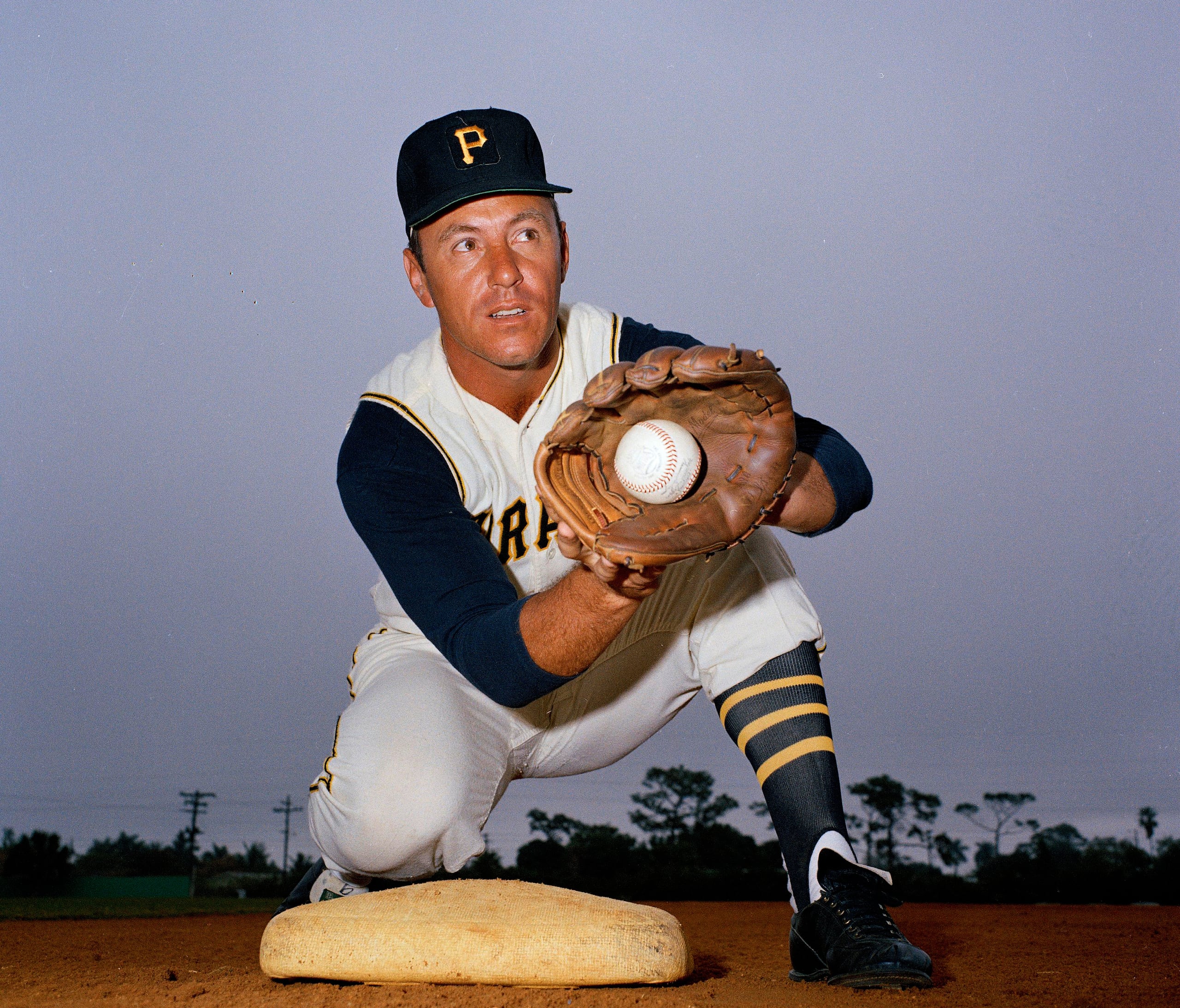 Bill Mazeroski en uniforme de los Pirates de Pittsburgh en 1967.