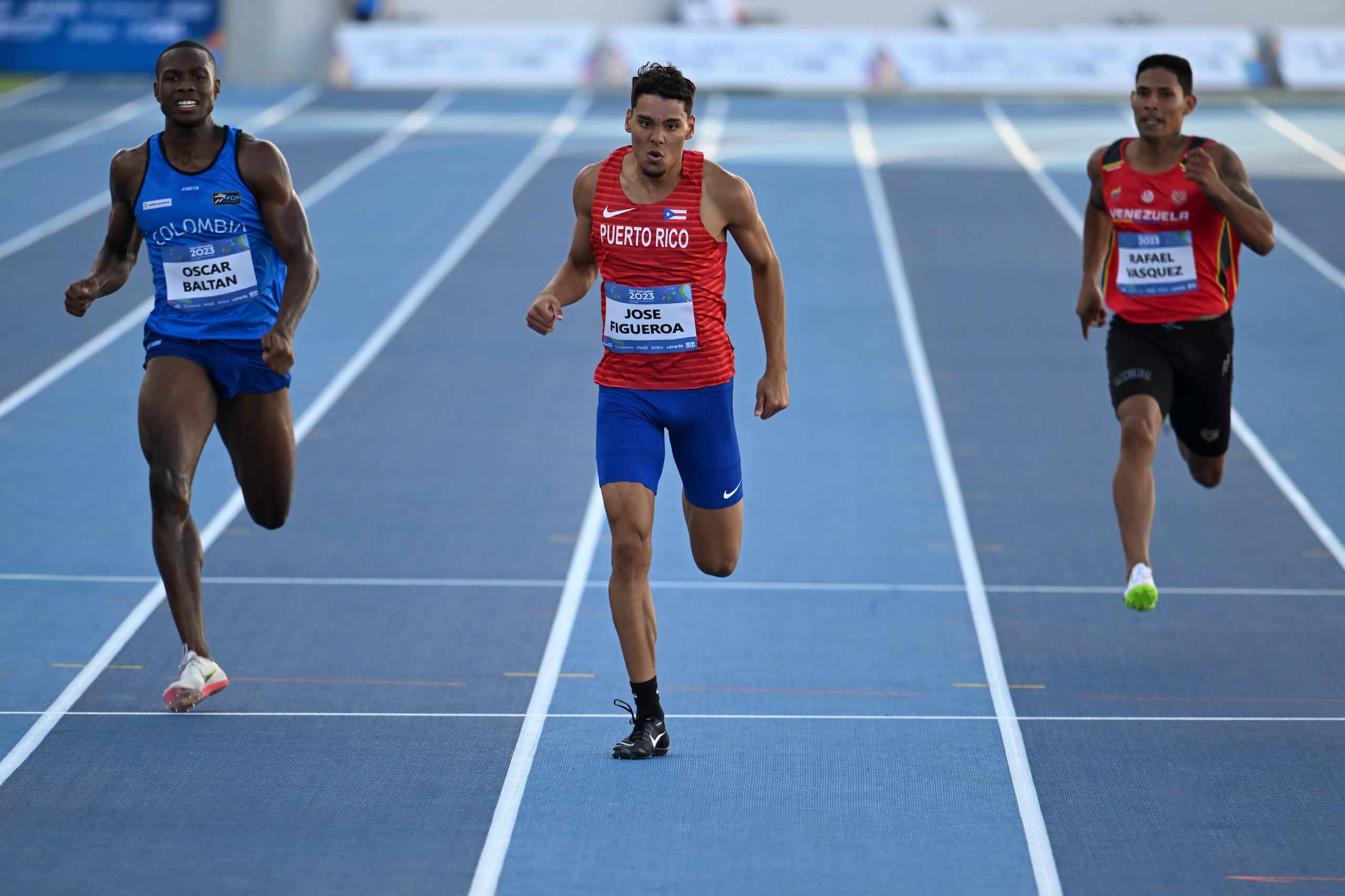 José Figueroa, aquí en los Juegos San Salvador 2023 en julio