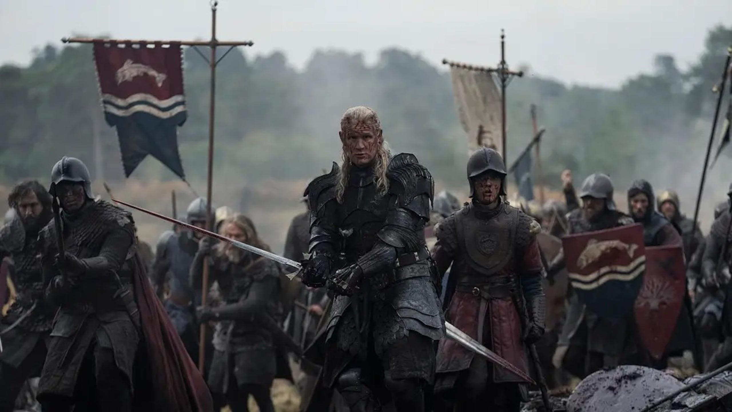 Como “Daemon Targaryen”, Matt Smith se roba cada escena en la que aparece.