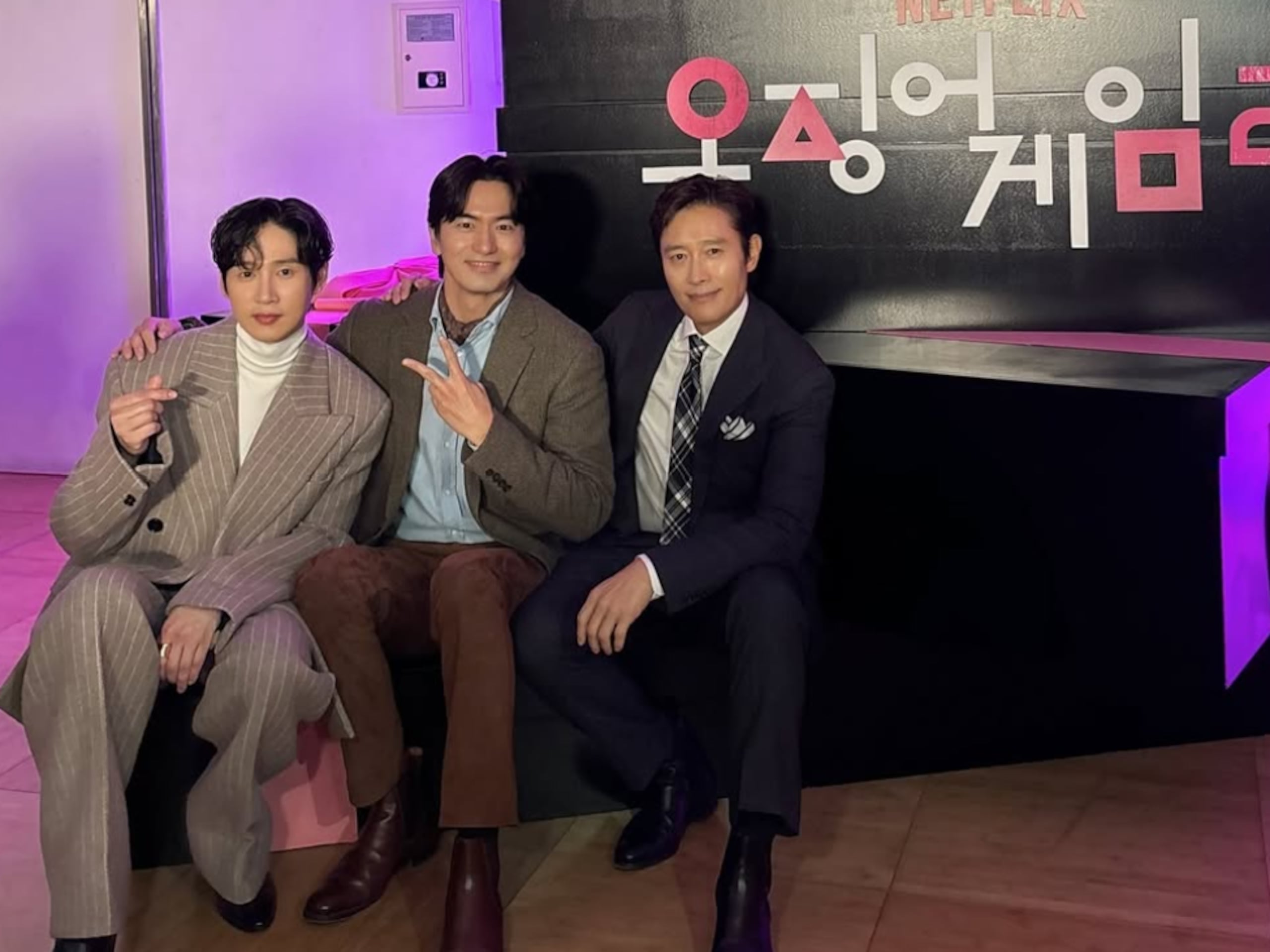 Parte del elenco de "Squid Game 2".