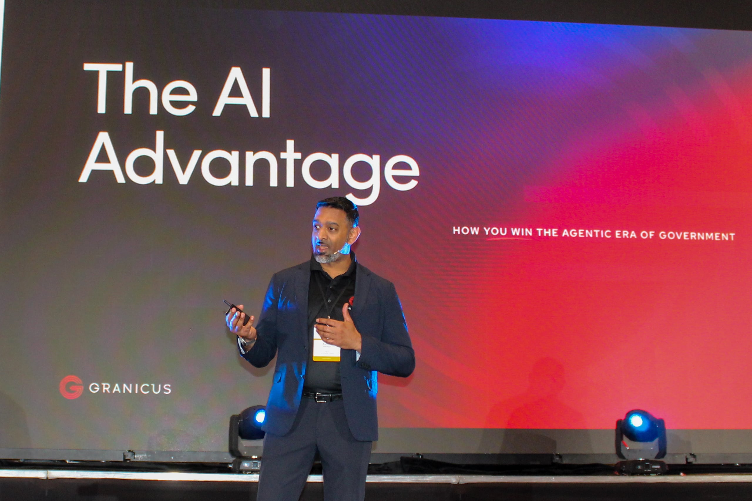 Karthink Anbalagan, gerente general de Tecnologías Emergentes de Granicus.