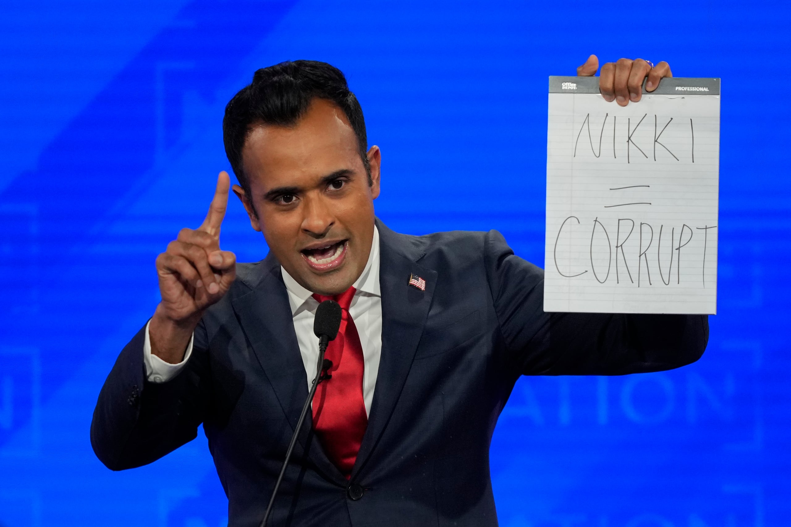 Vivek Ramaswamy  (AP Photo/Gerald Herbert)