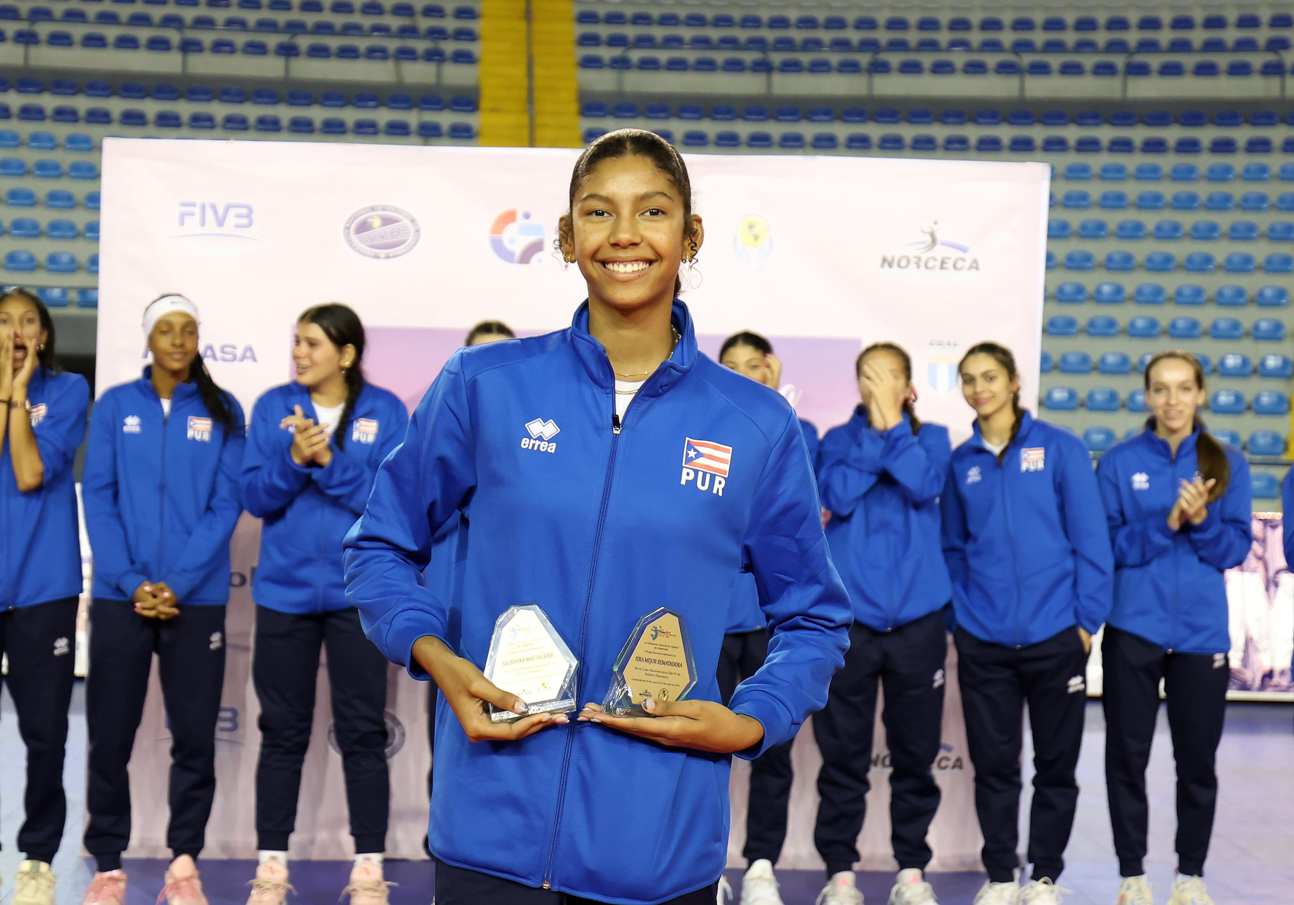 Annalee Champion, atacante de Puerto Rico, fue la MVP de la Copa Panamericana Sub 17 y luce en el futuro de la Selección.