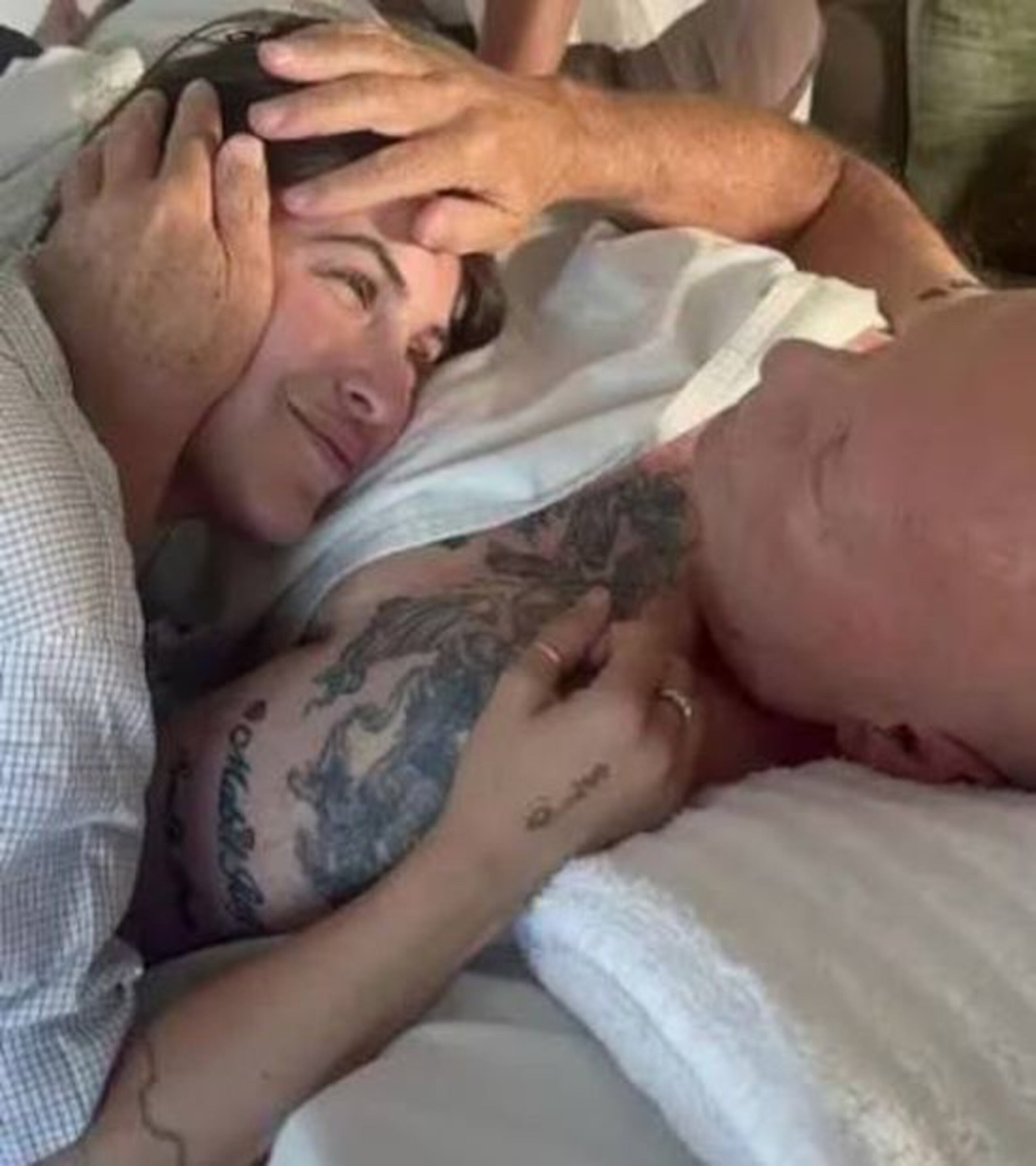 Scott LaRue Willis compartió la conmovedora foto junto a su padre, Bruce Willis.