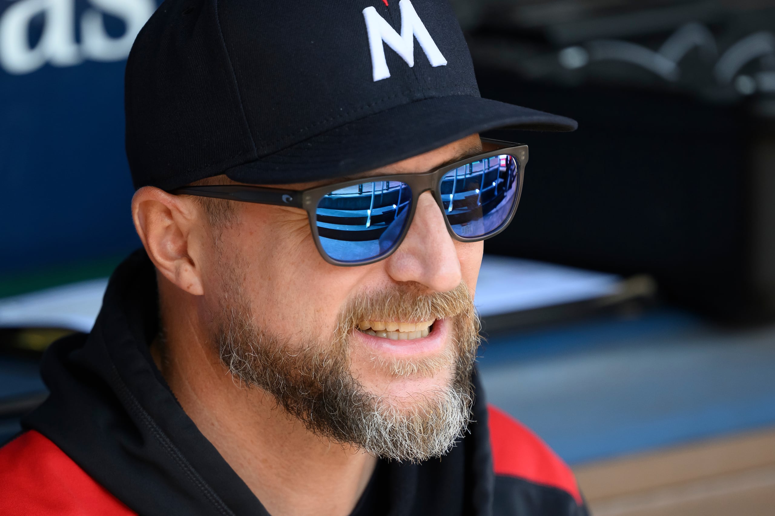 Rocco Baldelli previo a un juego contra los Reales de Kansas City el 7 de septiembre de 2025, en Kansas City.