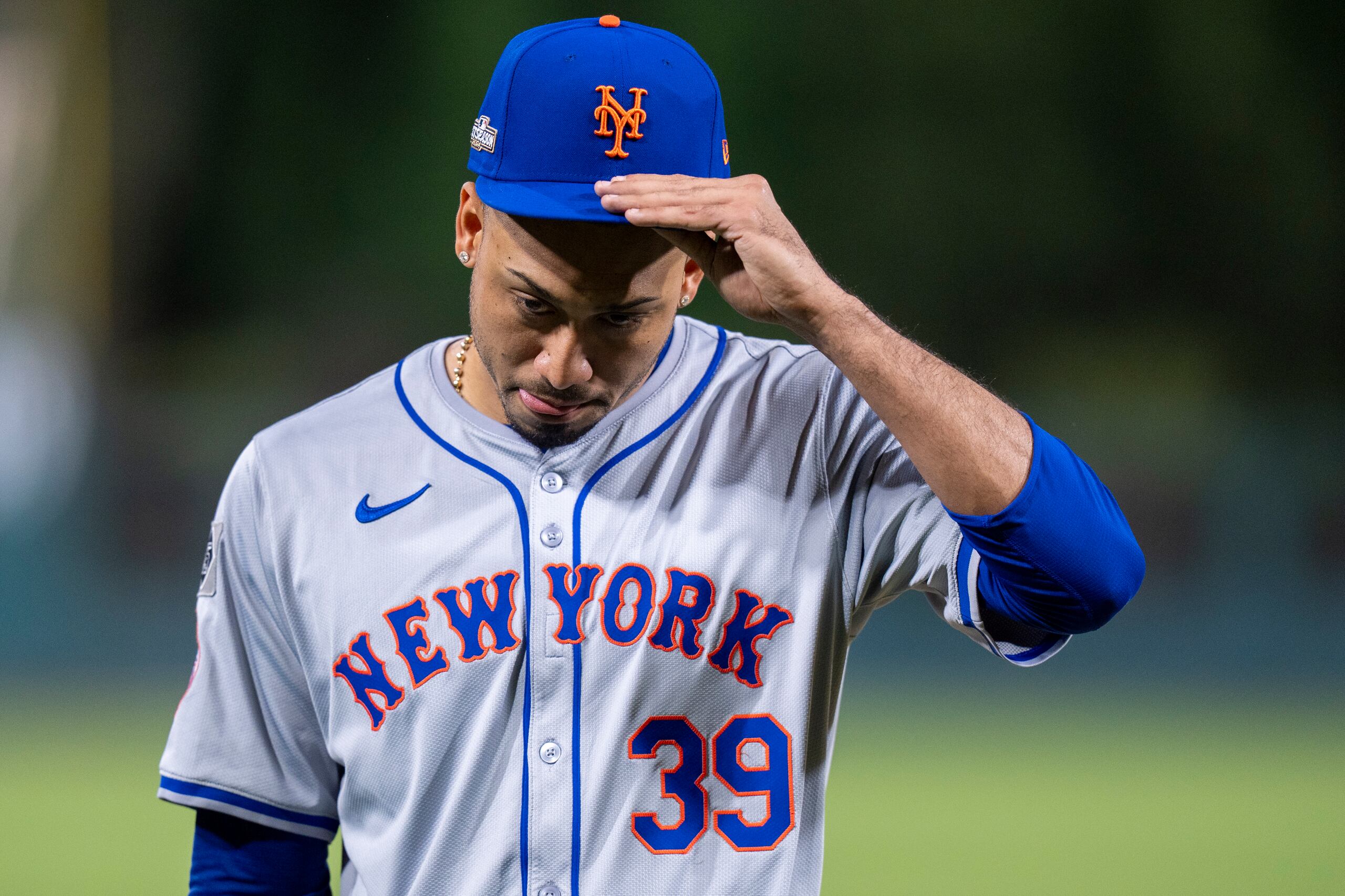 El cerrador de los Mets Edwin Díaz.