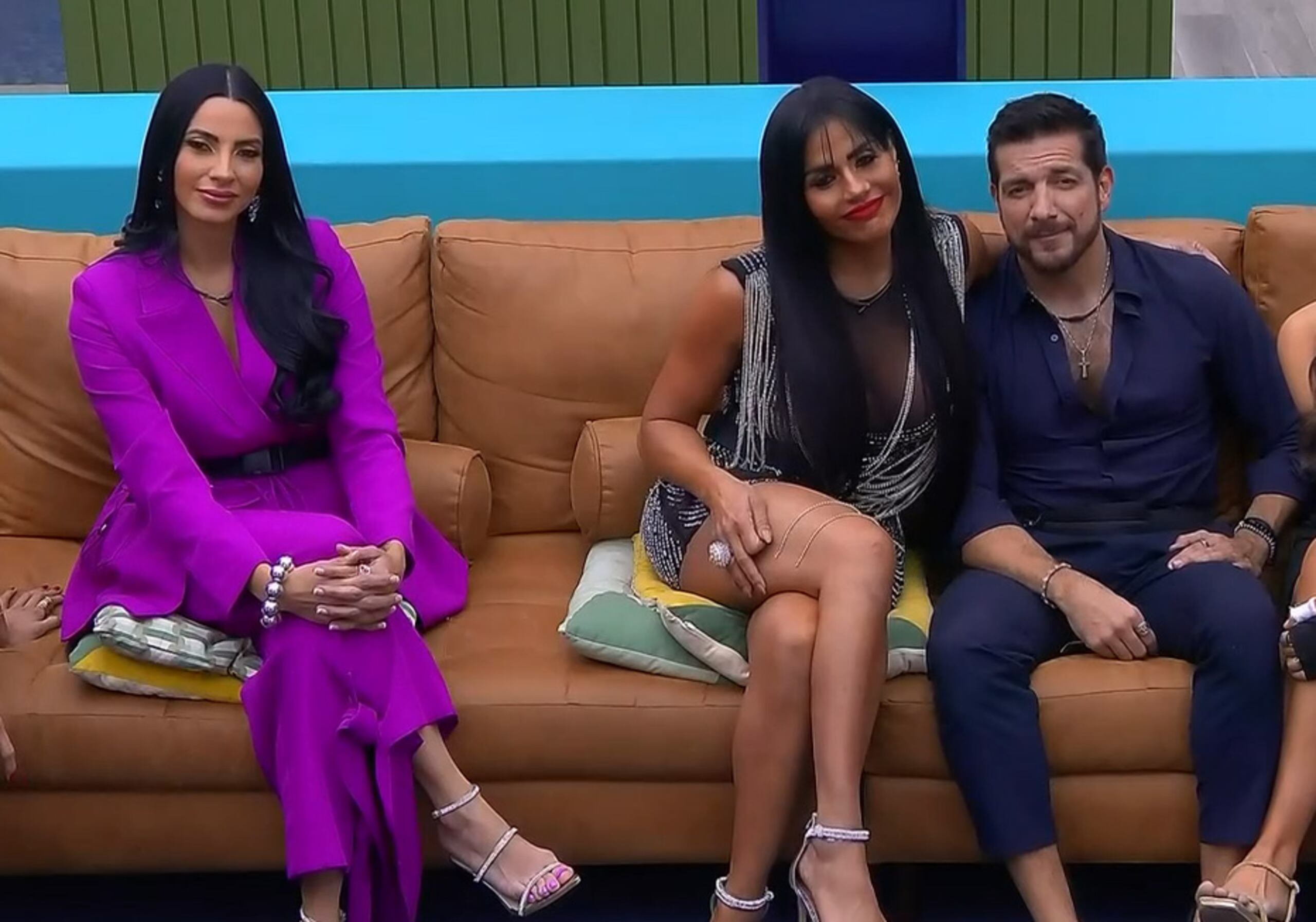 En la foto, Patricia Corcino, Maripily y Paulo