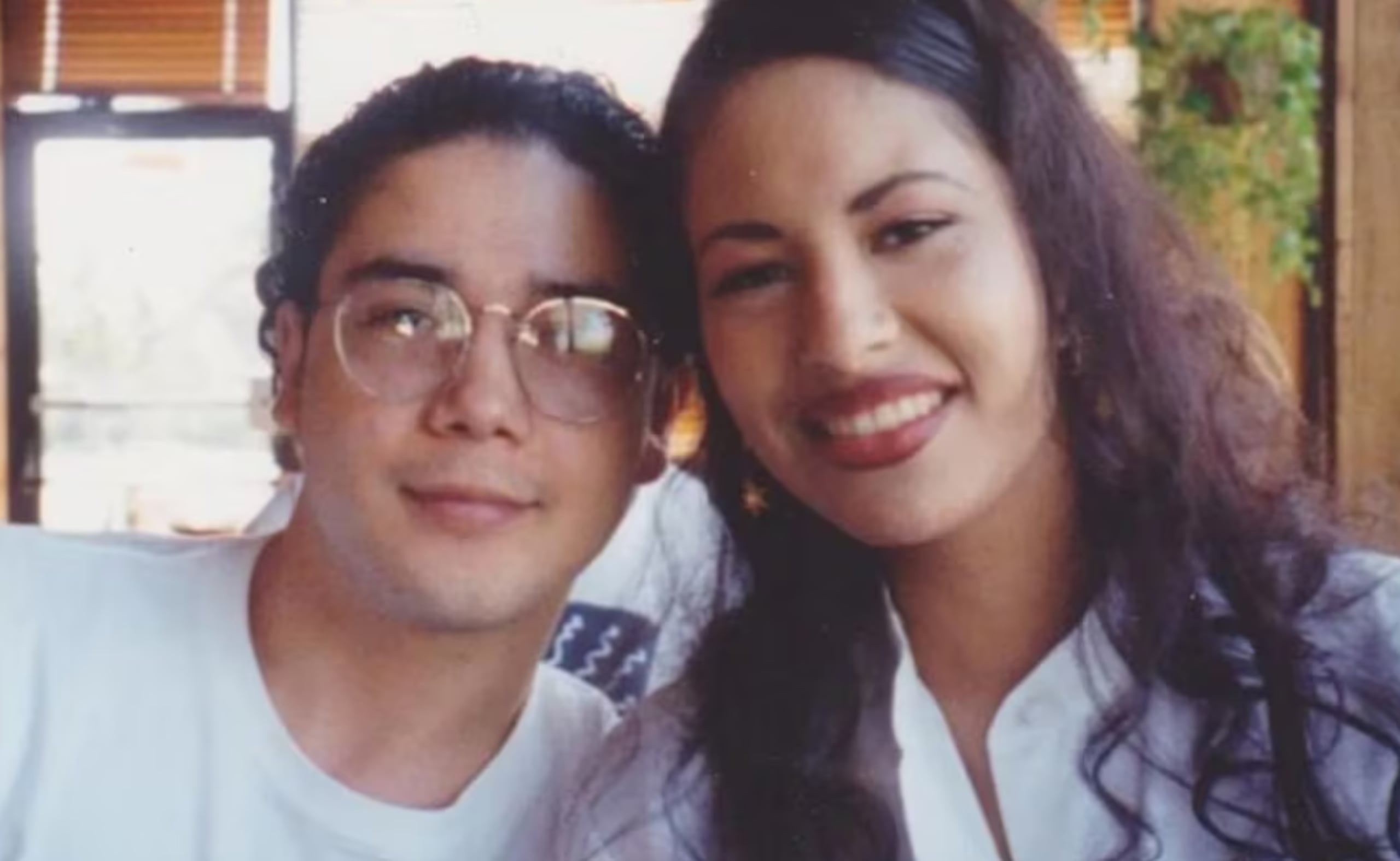 Selena Quintanilla y Chris Pérez