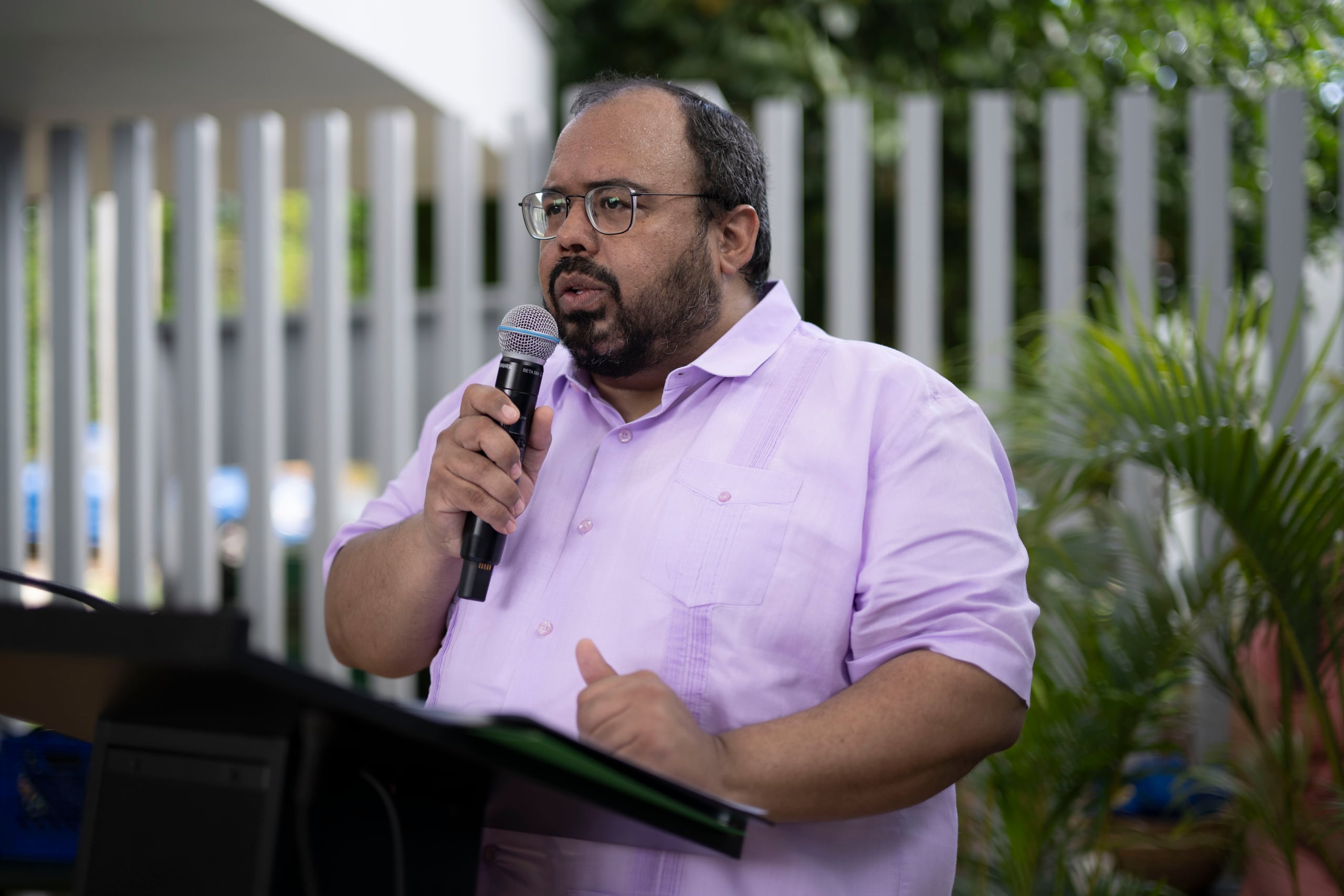 El secretario, Eliezer Ramos Parés.