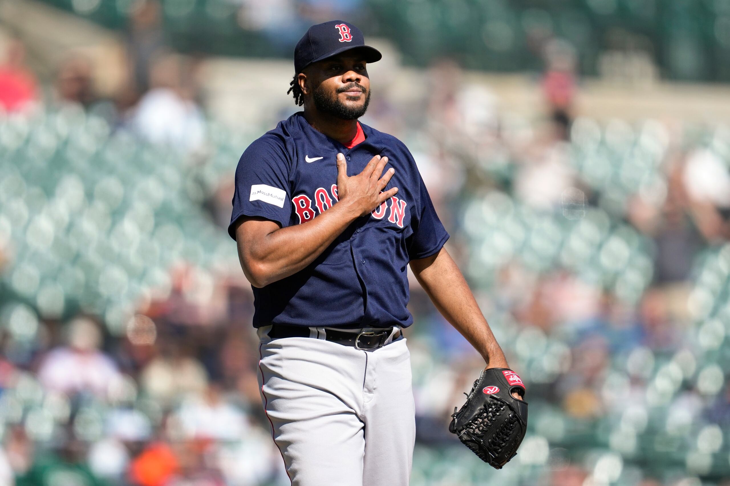 Kenley Jansen pasó las últimas dos temporada con los Red Sox.