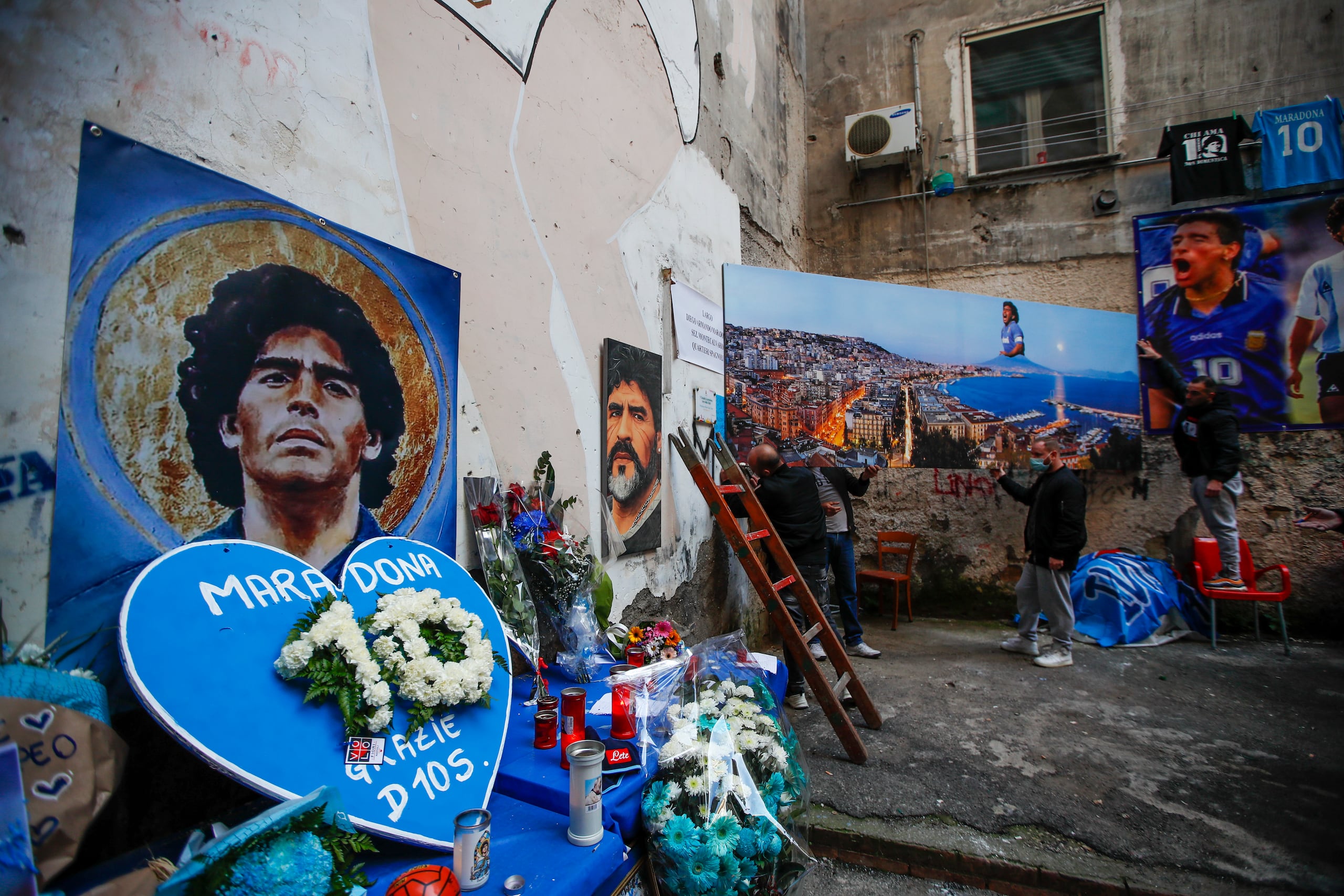 Miles de personas lloraron la muerte de Diego Armando Maradona.