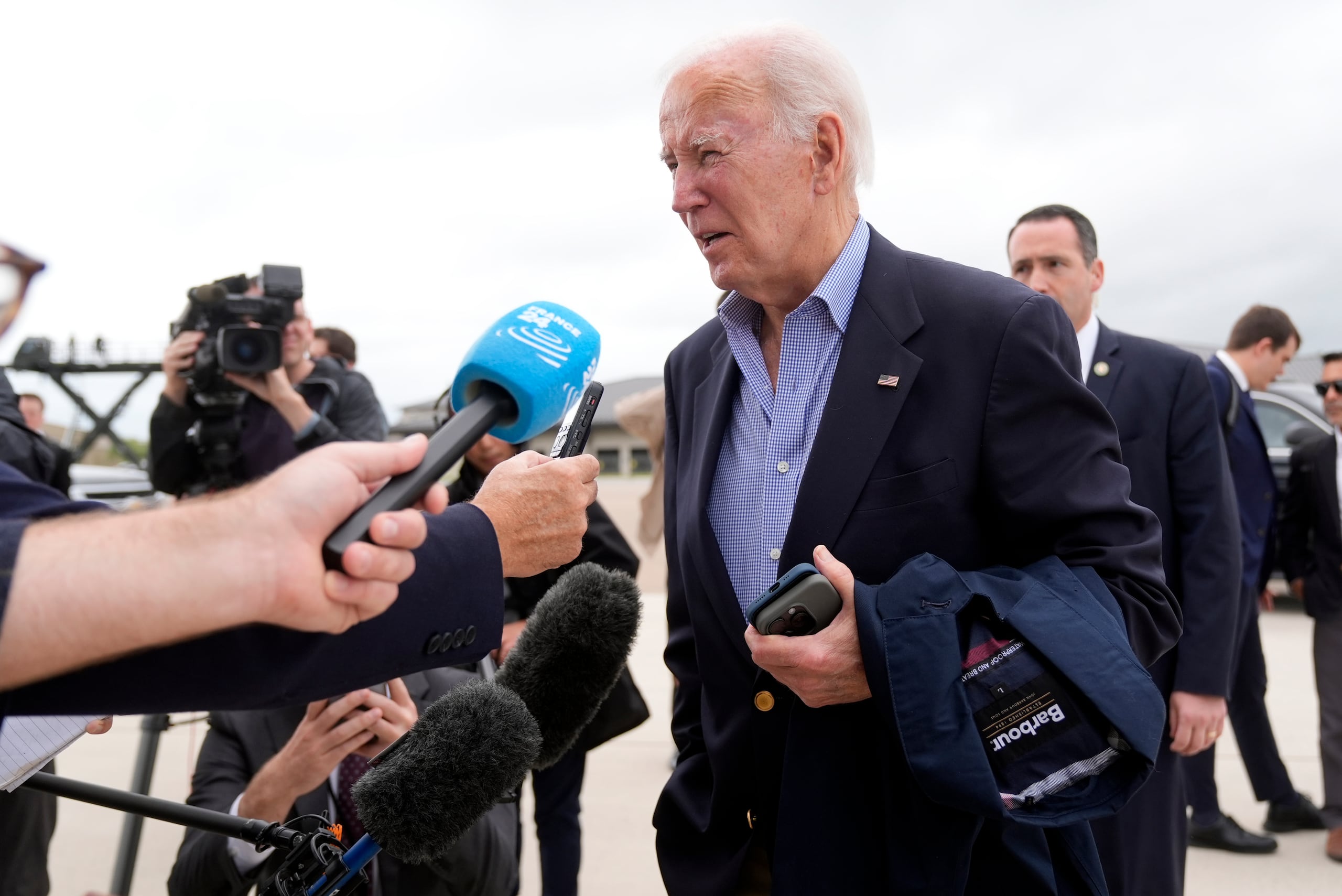 El presidente Joe Biden dijo que mantiene su apoyo a Israel (AP Foto/Manuel Balce Ceneta)