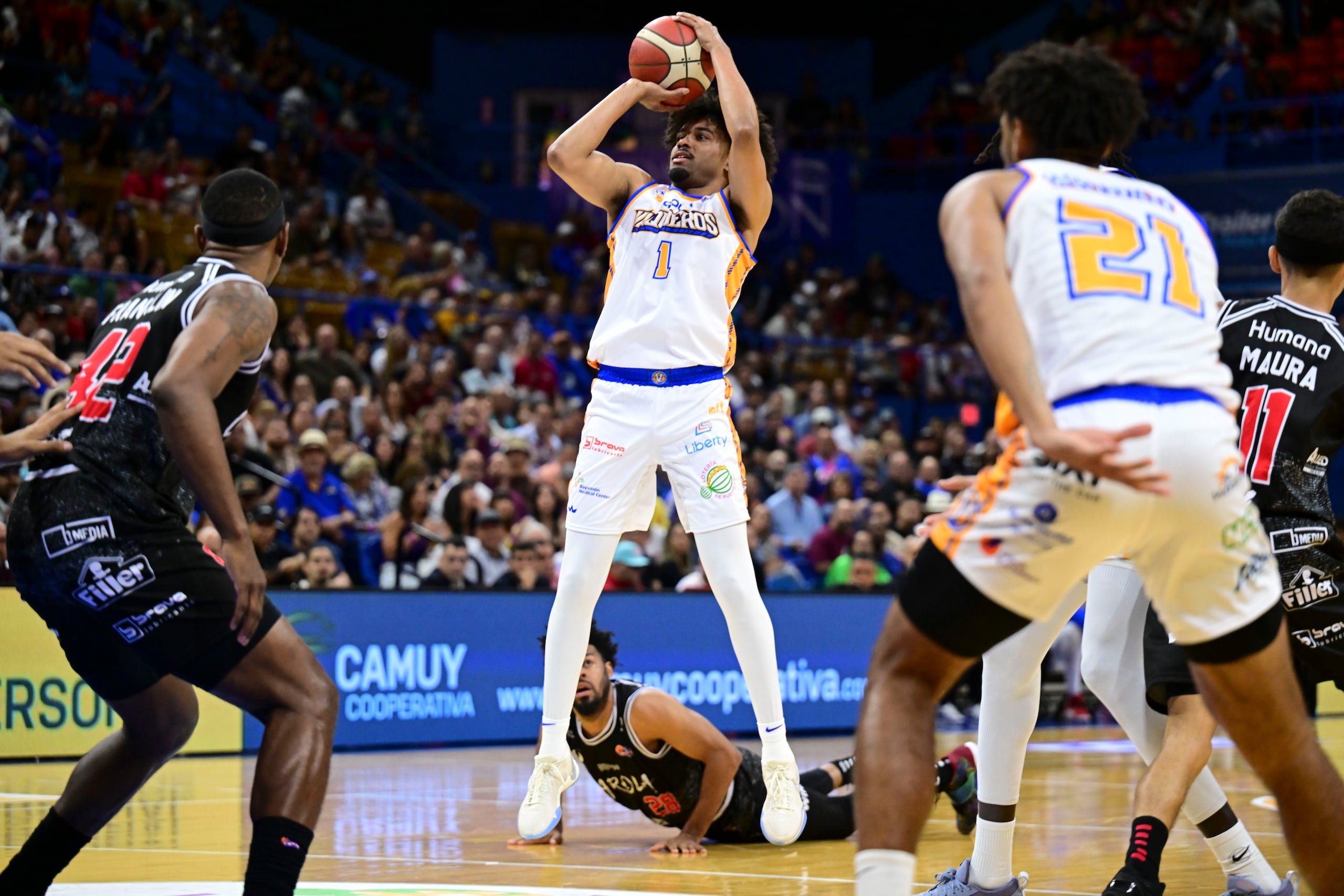 Stephen Thompson Jr. jugó el miércoles ante los Gigantes de Carolina su primer juego de la temporada 2024 del BSN.
