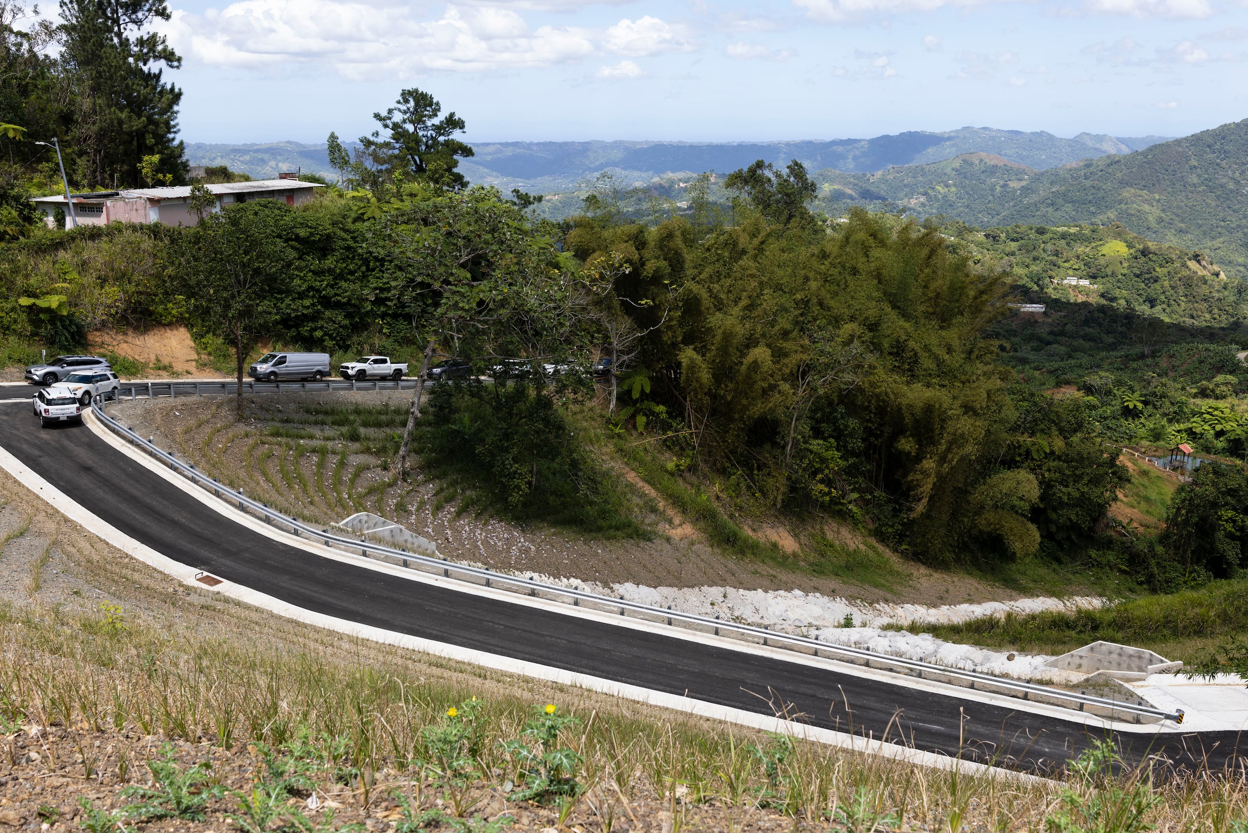 La carretera PR-523 llevaba más de dos años cerrada al tránsito.