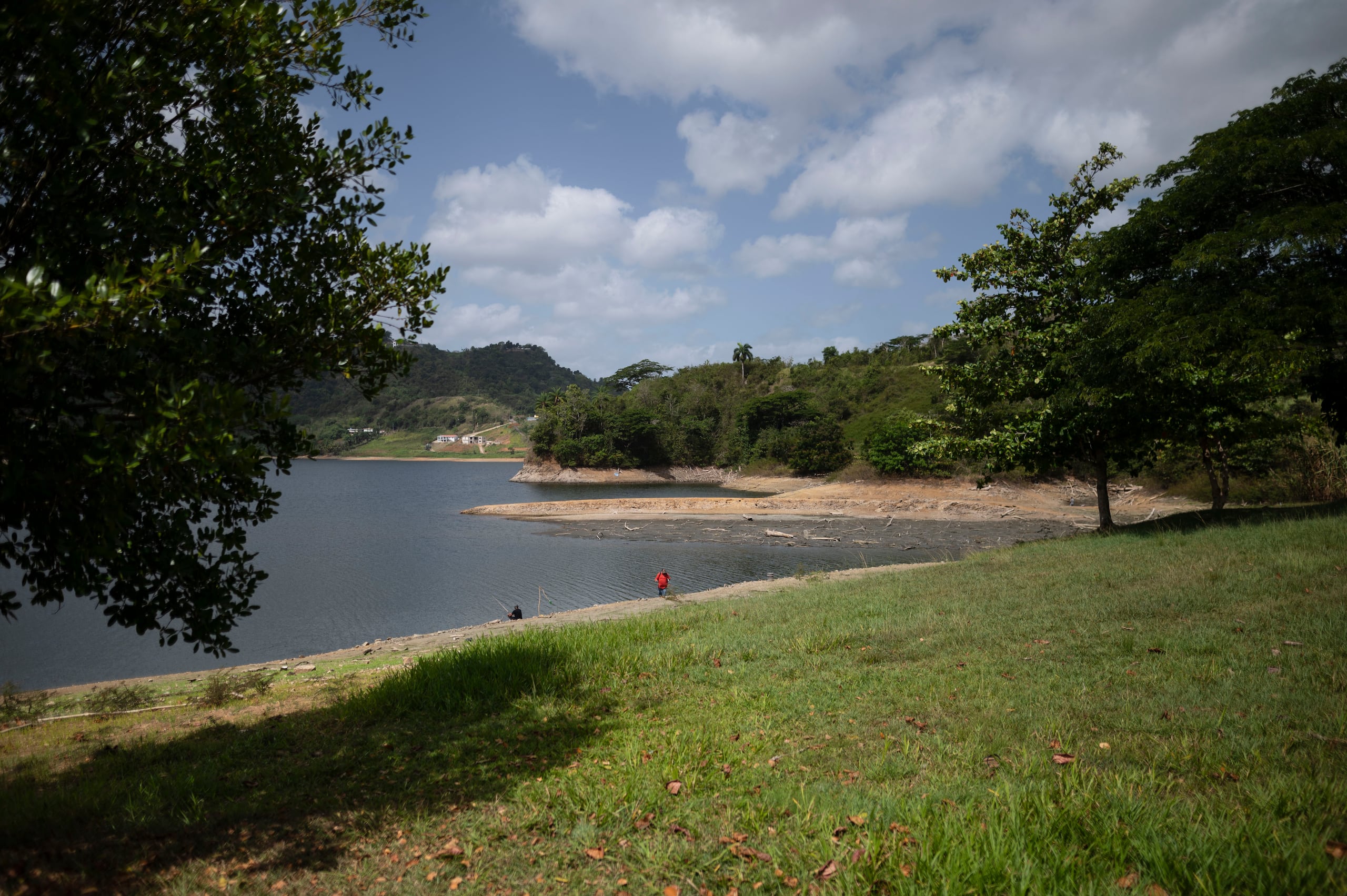 El embalse La Plata.