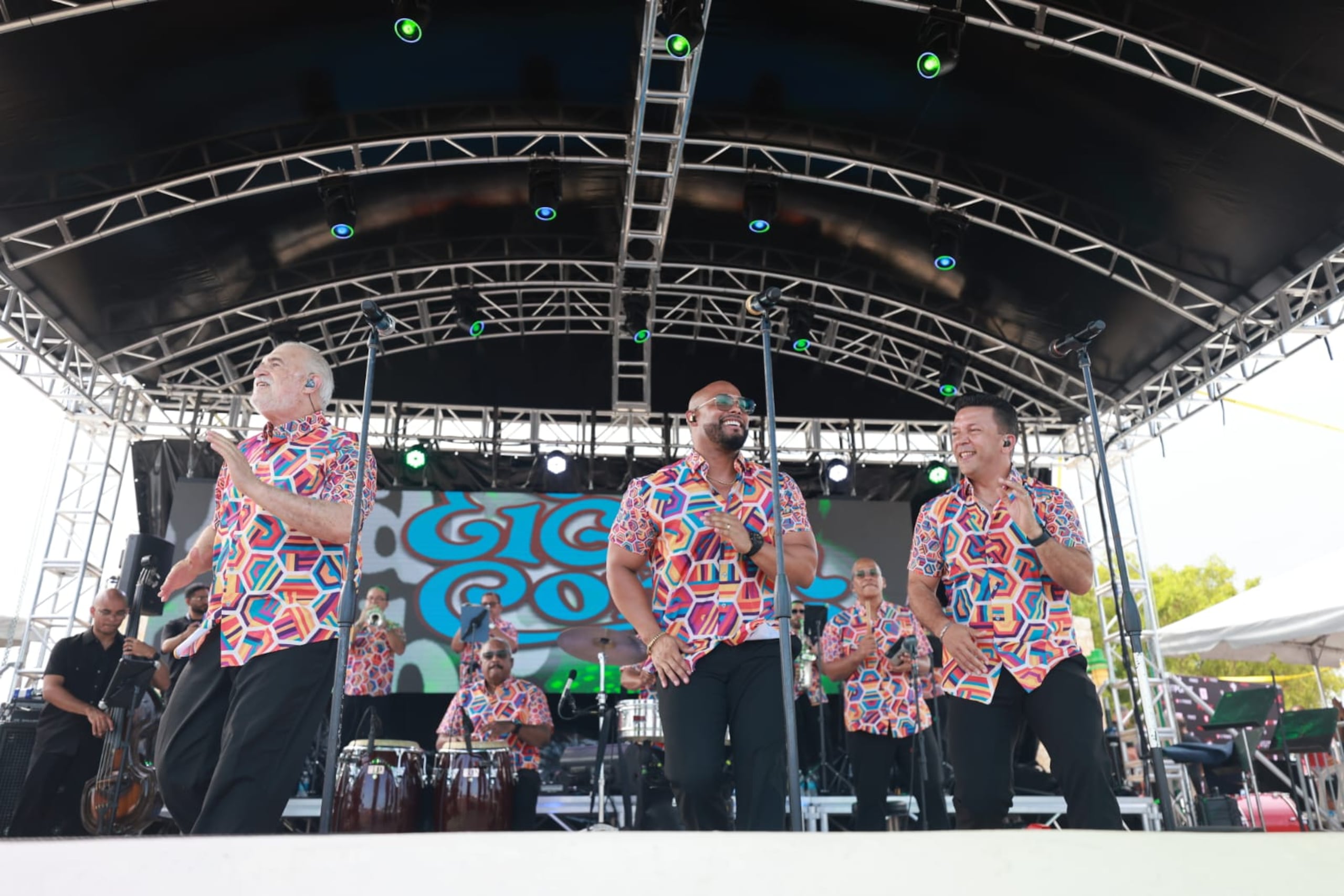 El Gran Combo de Puerto Rico se presentó el domingo.