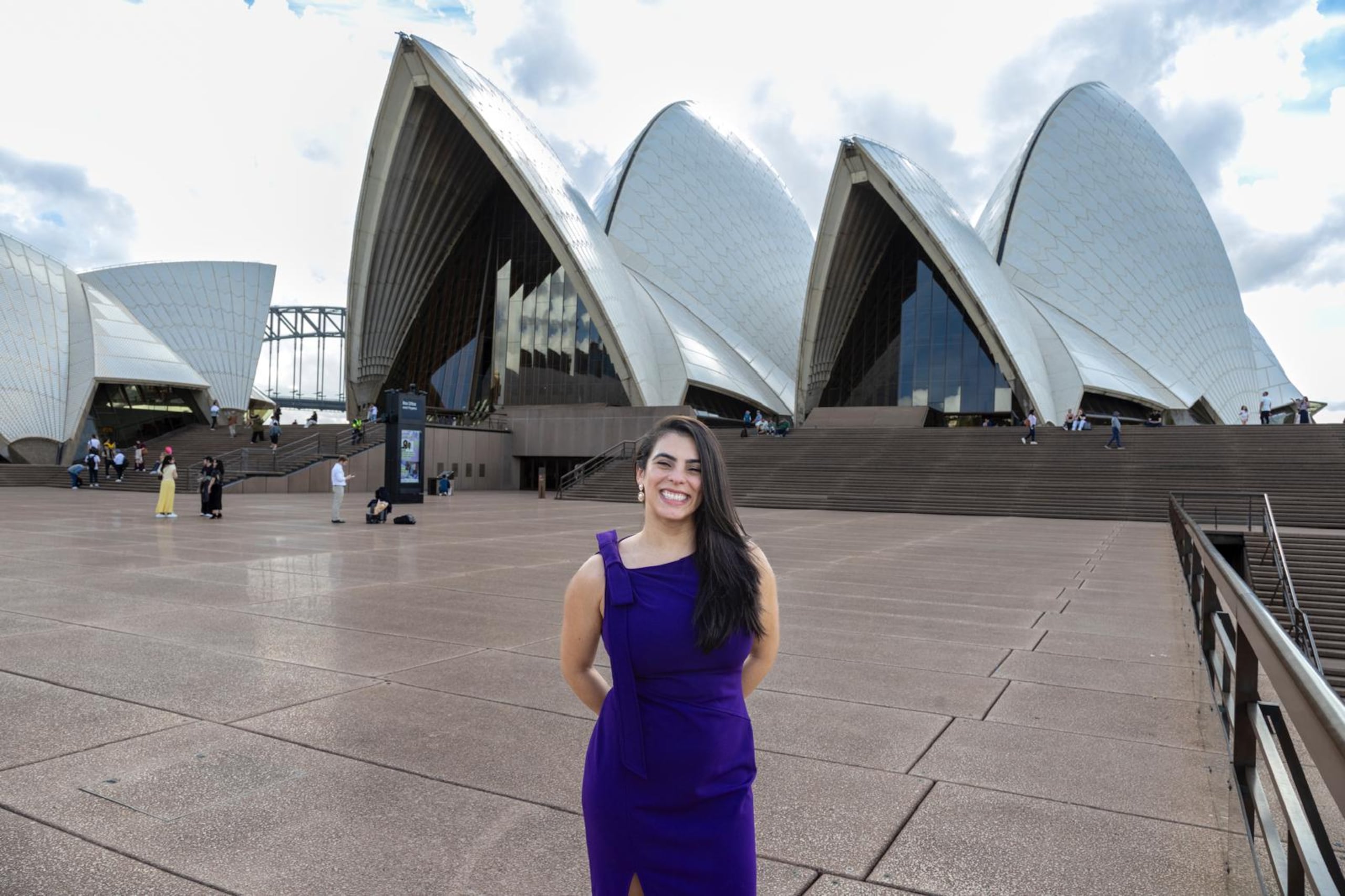 La soprano Meechot Marrero en la Ópera de Sídney, Australia.