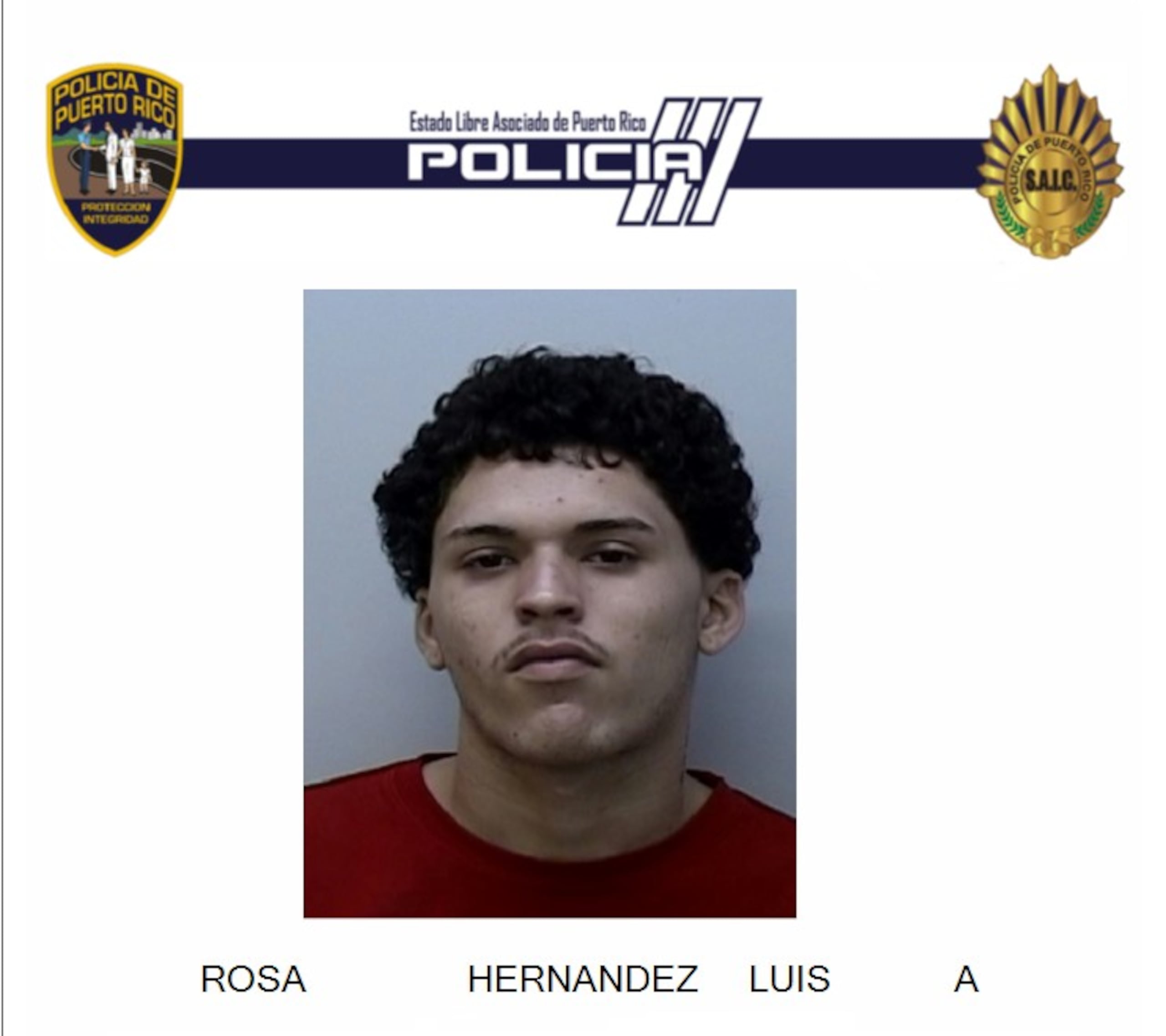 Luis A. Rosa Hernández, está acusado por un asesinato en la marginal de la avenida Román Baldorioty de Castro, en Santurce, el 24 de diciembre de 2024.