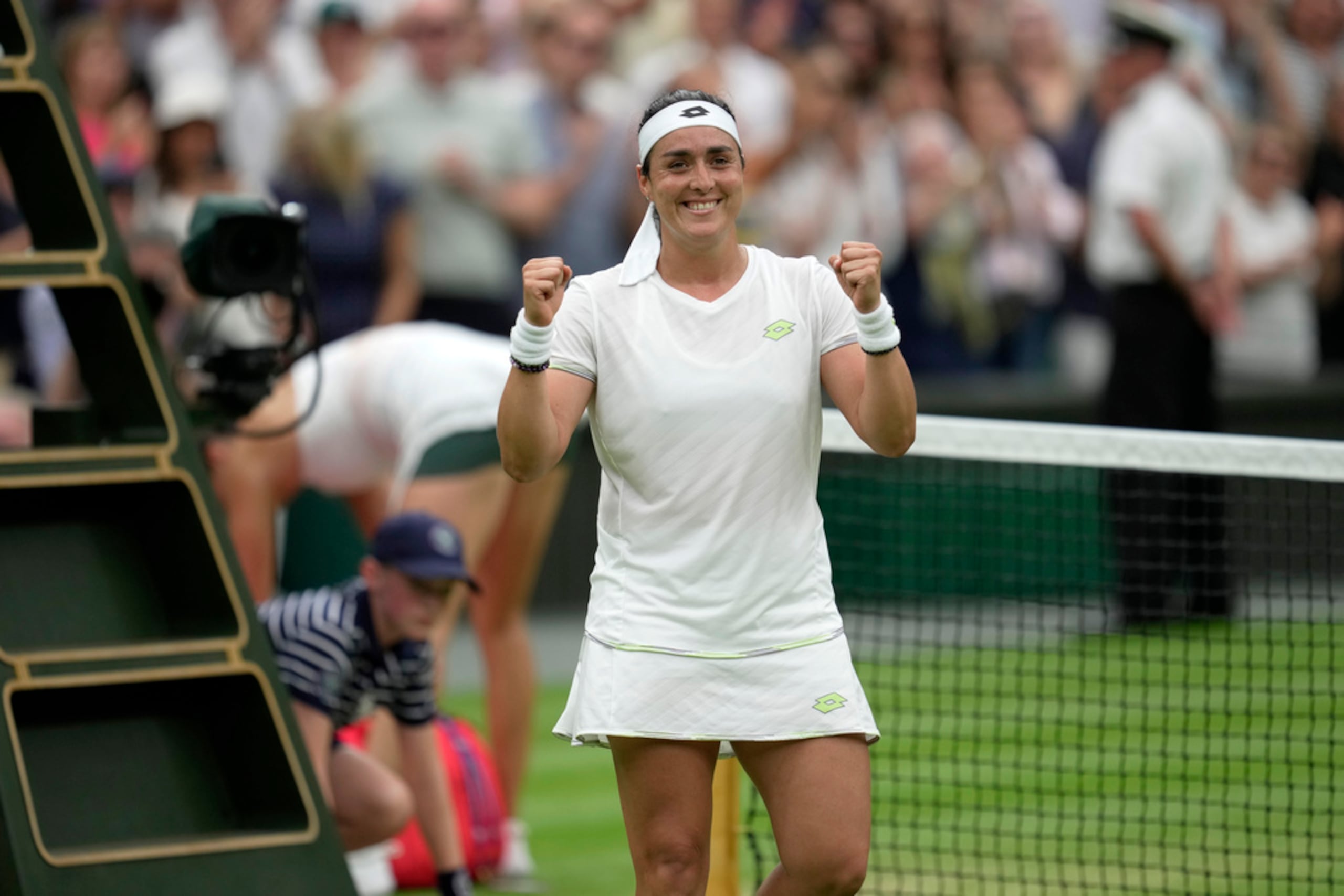 Ons Jabeur está en su segunda final consecutiva en Wimbledon.