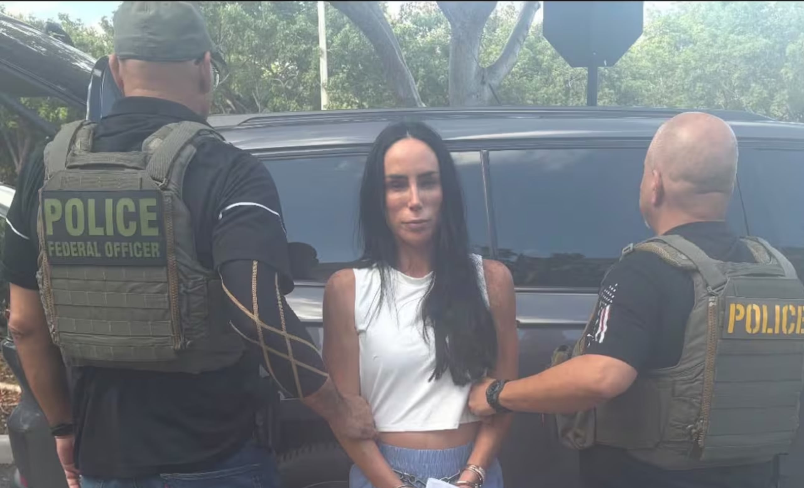 Arresto de Inés Gómez Mont.