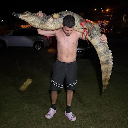 FOTOS: Gongo celebra un año más de vida entre culebras y caimanes