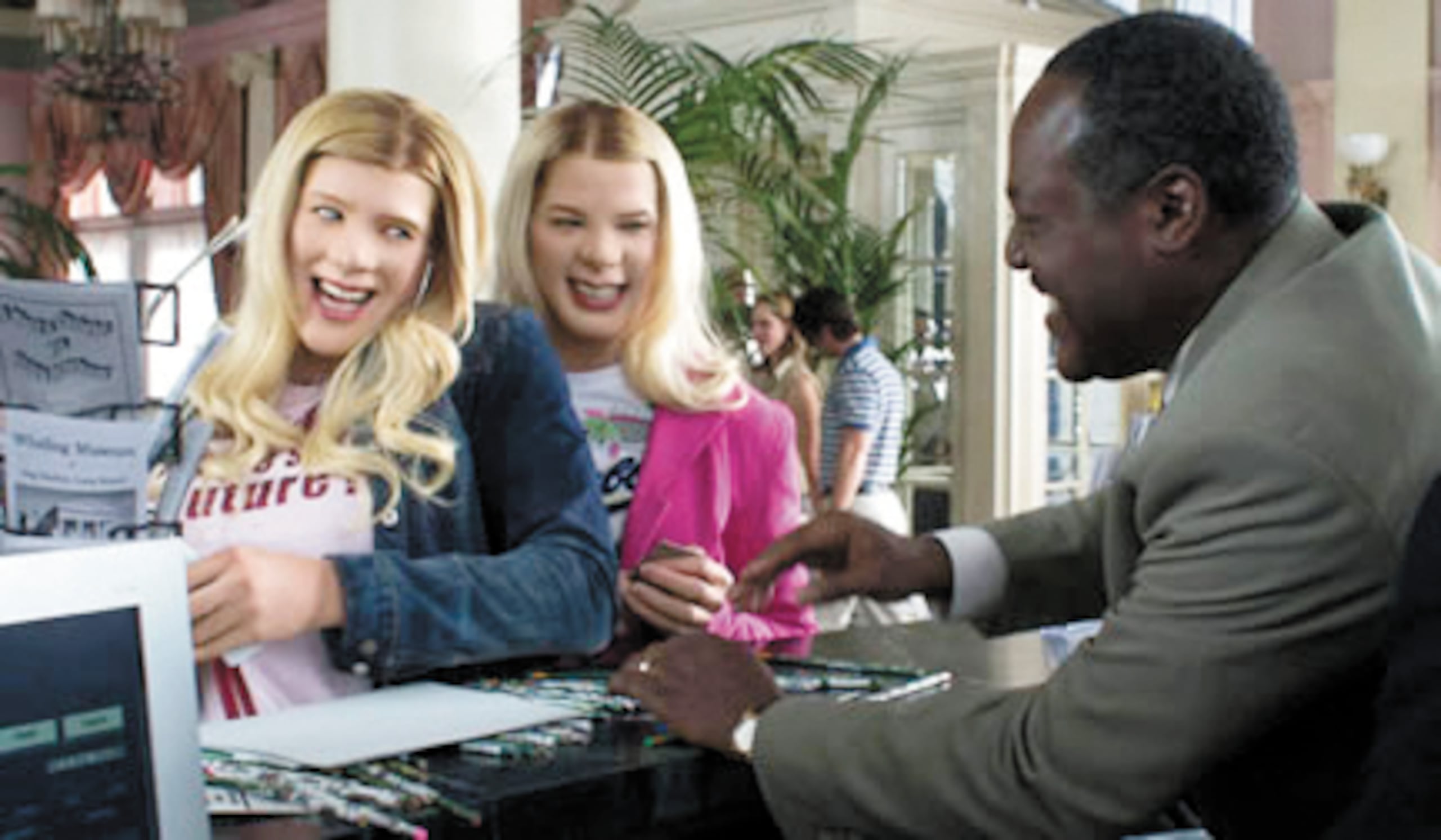 White chicks.