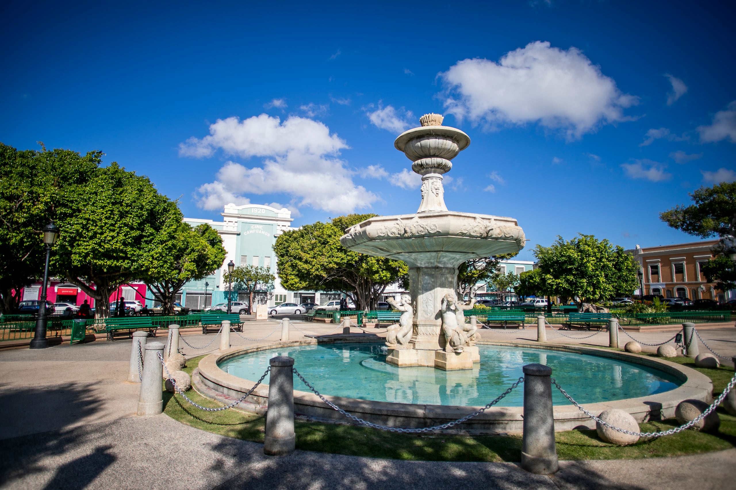 Plaza de recreo de Guayama.
