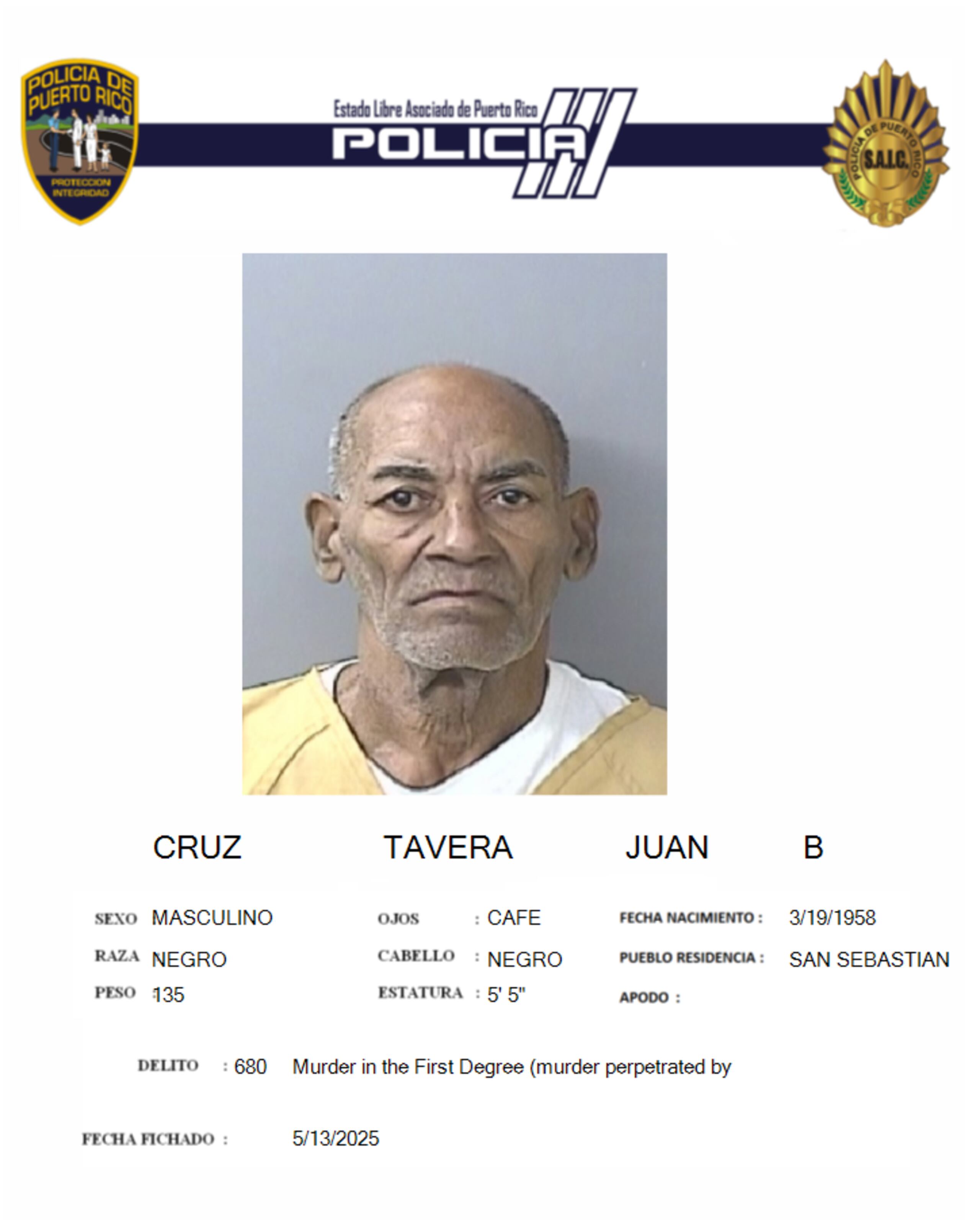 Juan B. Cruz Tavera.