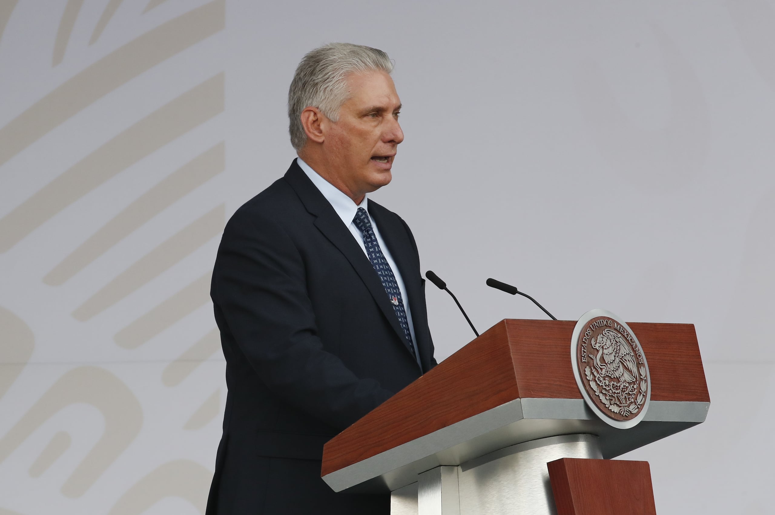 El presidente de Cuba, Miguel Díaz-Canel.