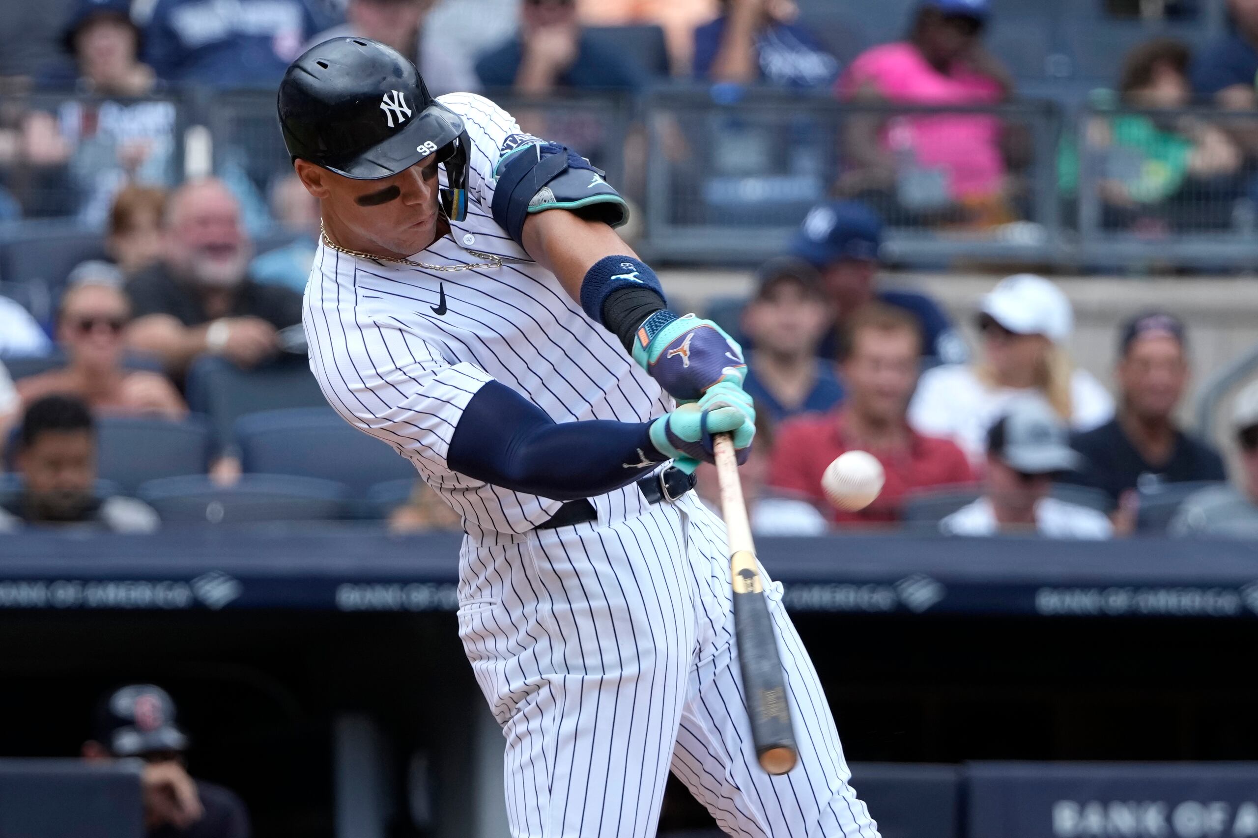 Aaron Judge está en ritmo para volver a batear al menos 60 HR en una campaña.