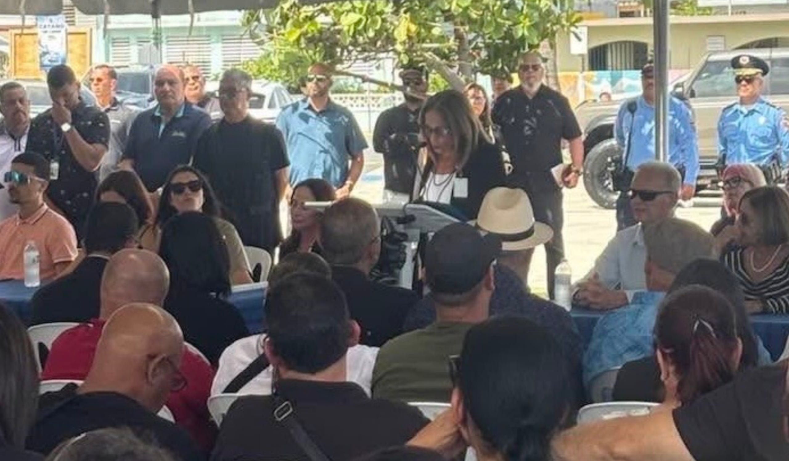 Acto en honor al alcalde de Cataño, Julio Alicea Vasallo, quien murió ayer de cáncer.