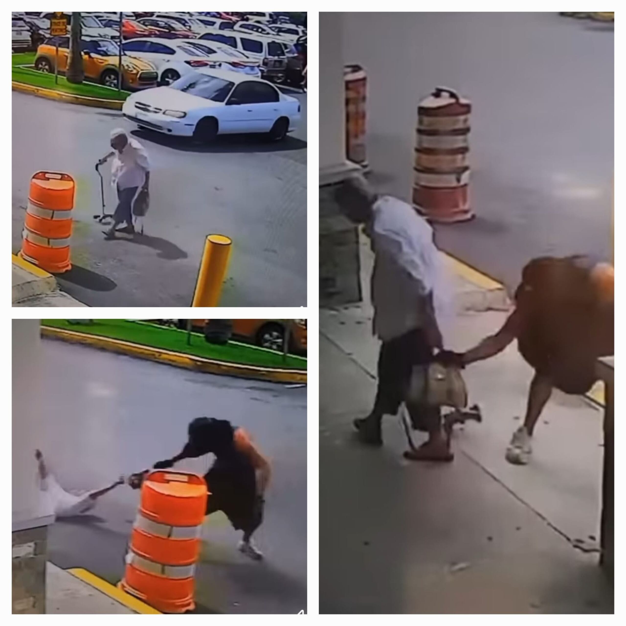 Una octogenaria resultó herida cuando un asaltante le arrebató su cartera ocasionando que cayera al pavimento frente a la entrada del supermercado Selecto, de Bayamón.