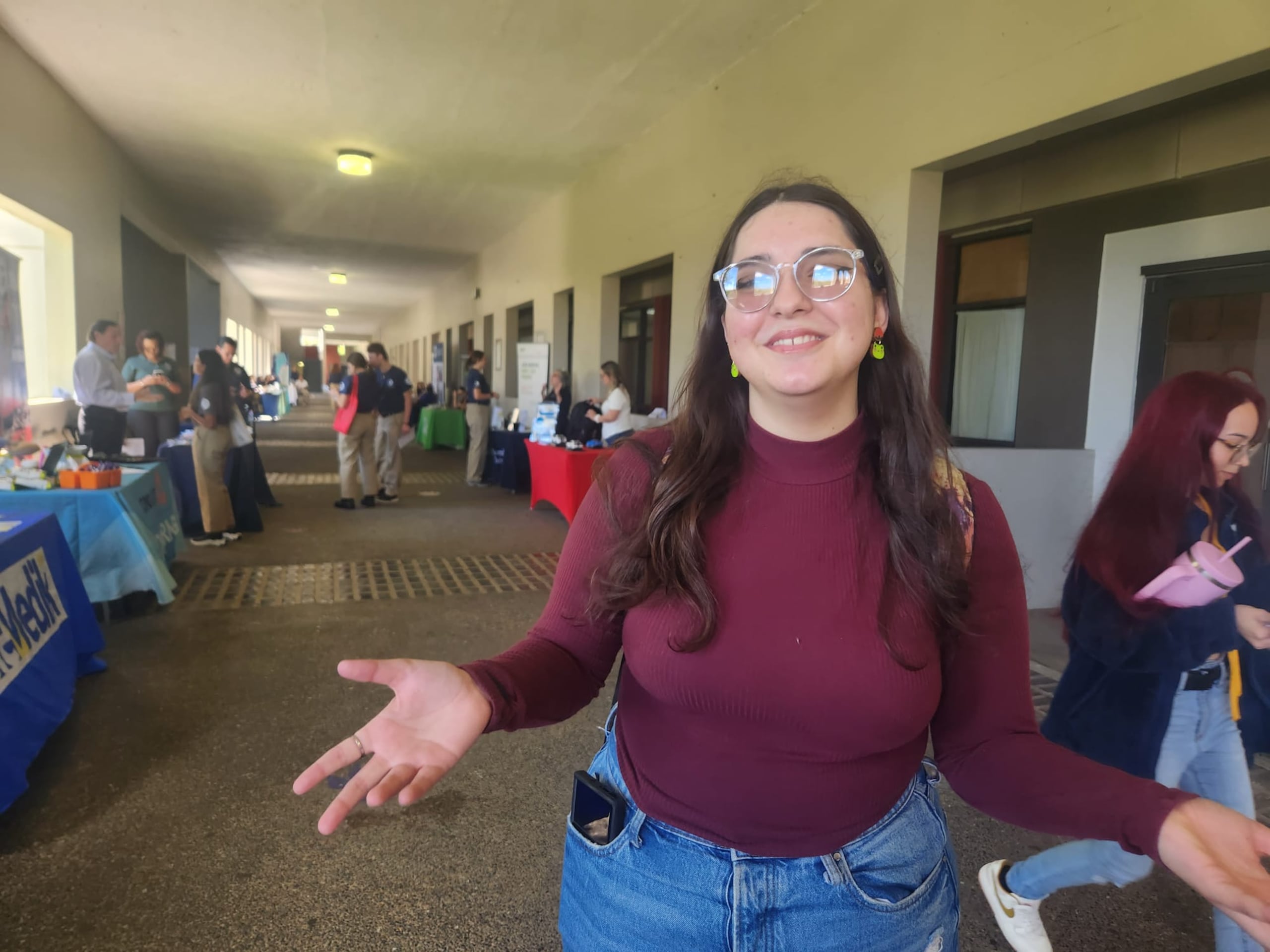 Geraldine Rodríguez Velázquez espera por conseguir una oportunidad laboral en el área de turismo.