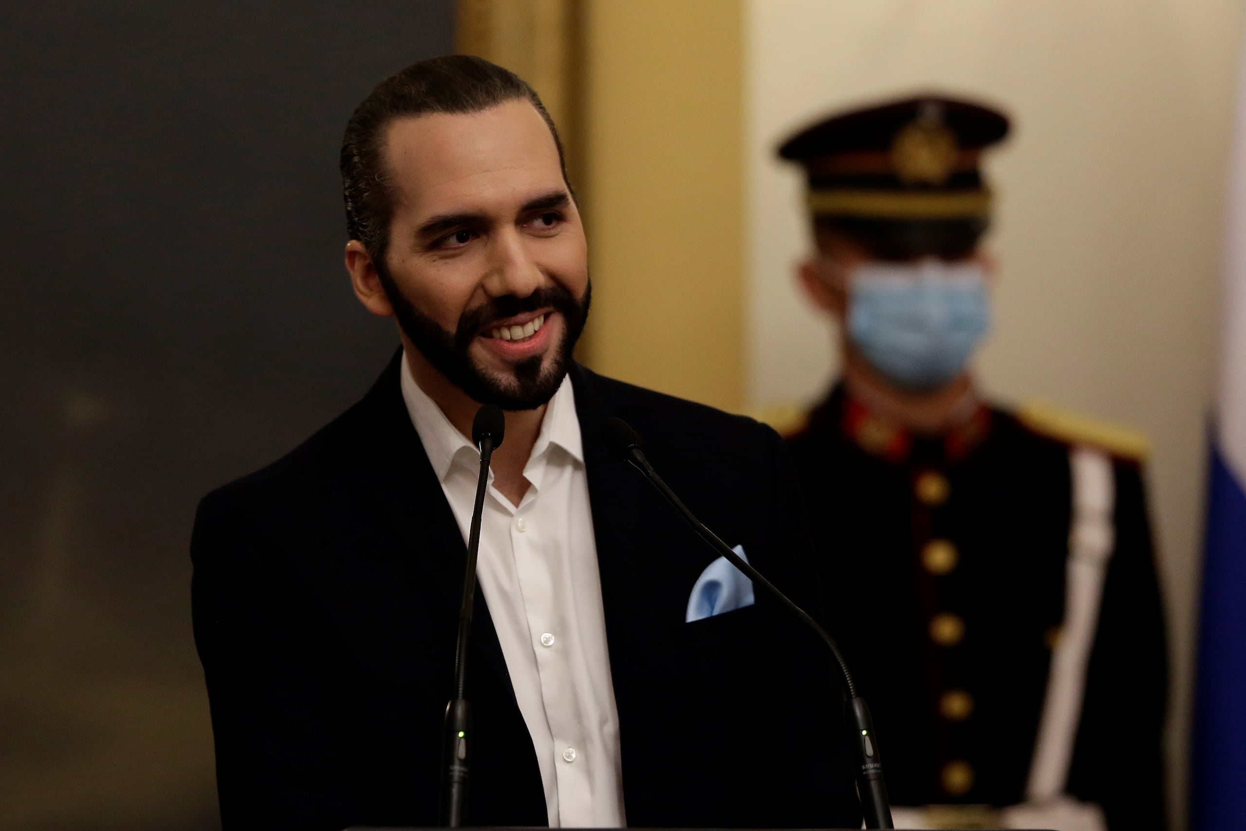 El presidente de El Salvador, Nayib Bukele. (EFE/ Rodrigo Sura)