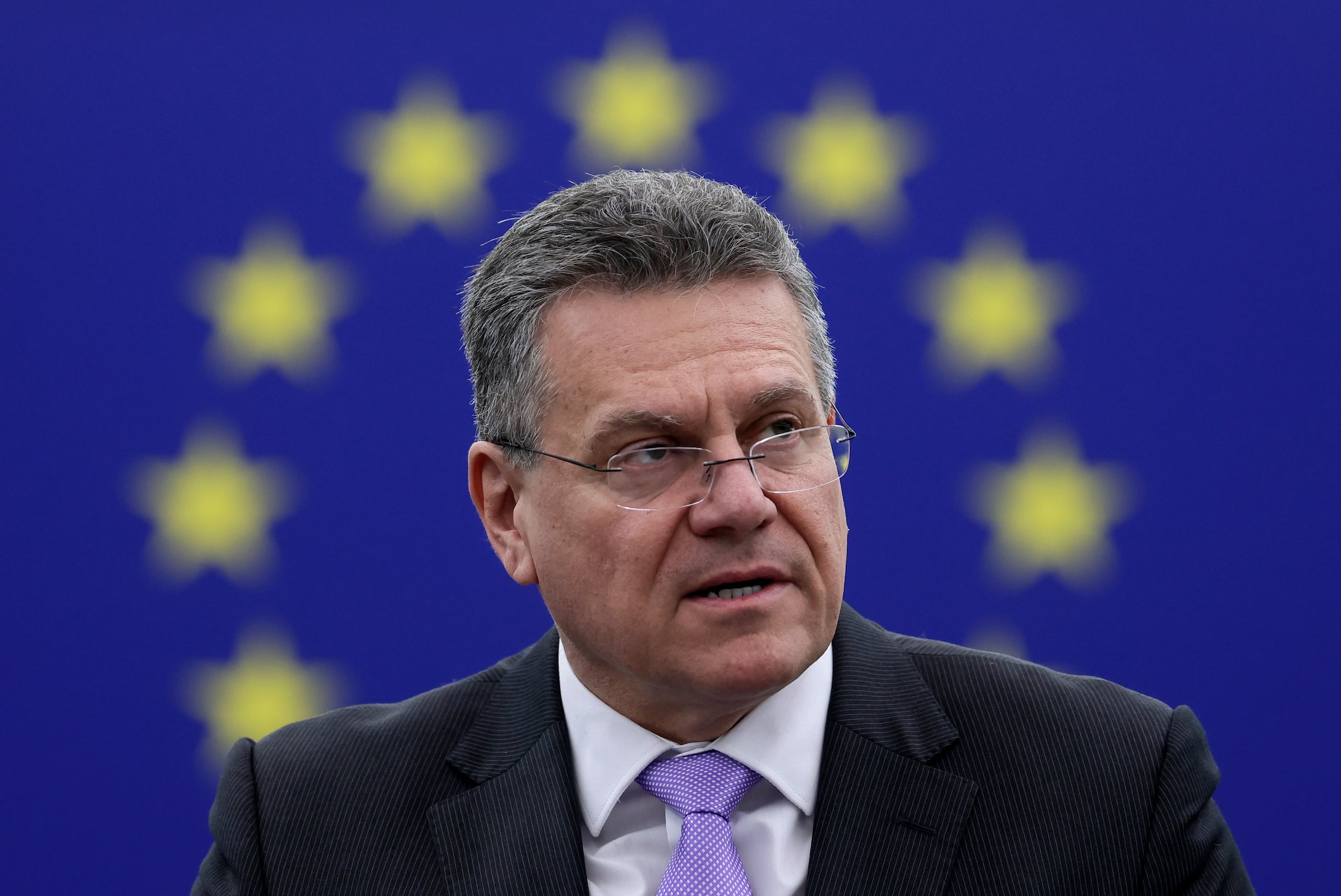 El comisario de Comercio de la Unión Europea (UE), el eslovaco Maros Sefcovic.
