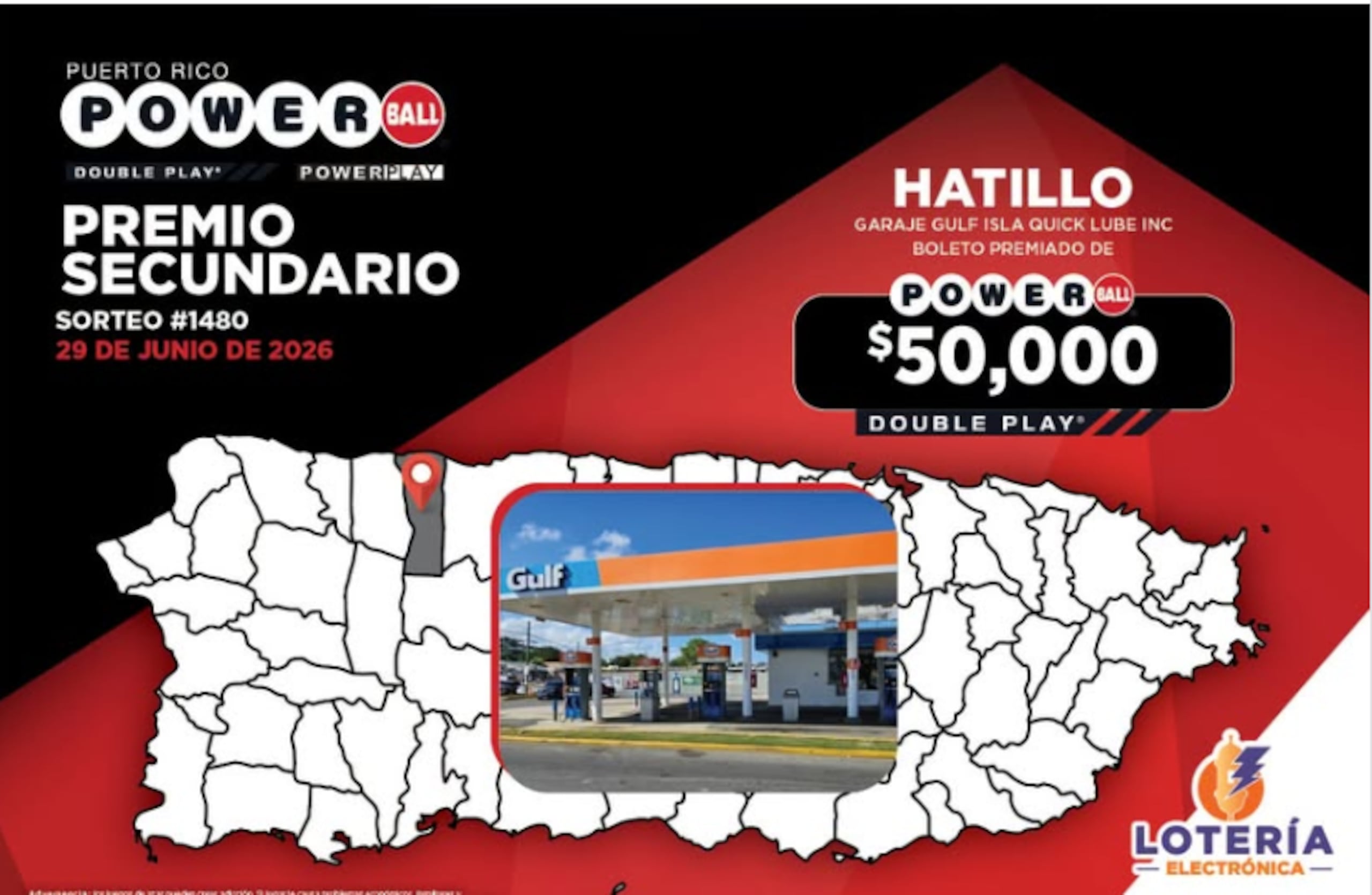Premio de $50,000 en Hatillo