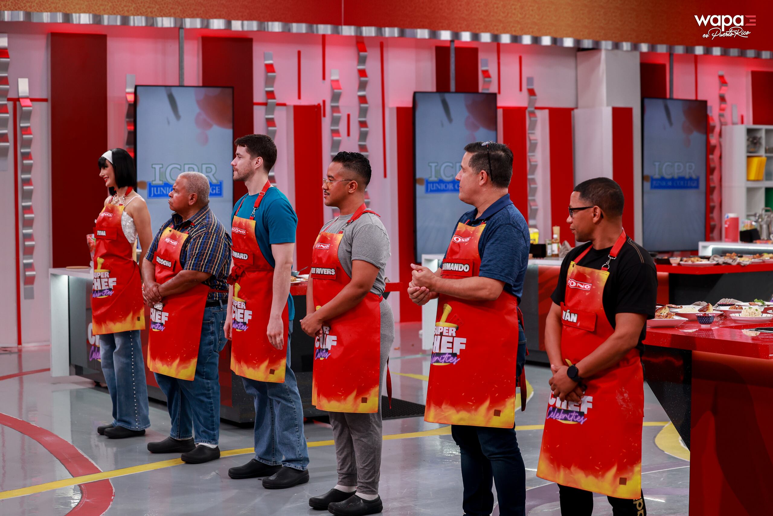 Los seis "achicharrados" se enfrentaron nuevamente a los "Jueces del Olimpo".