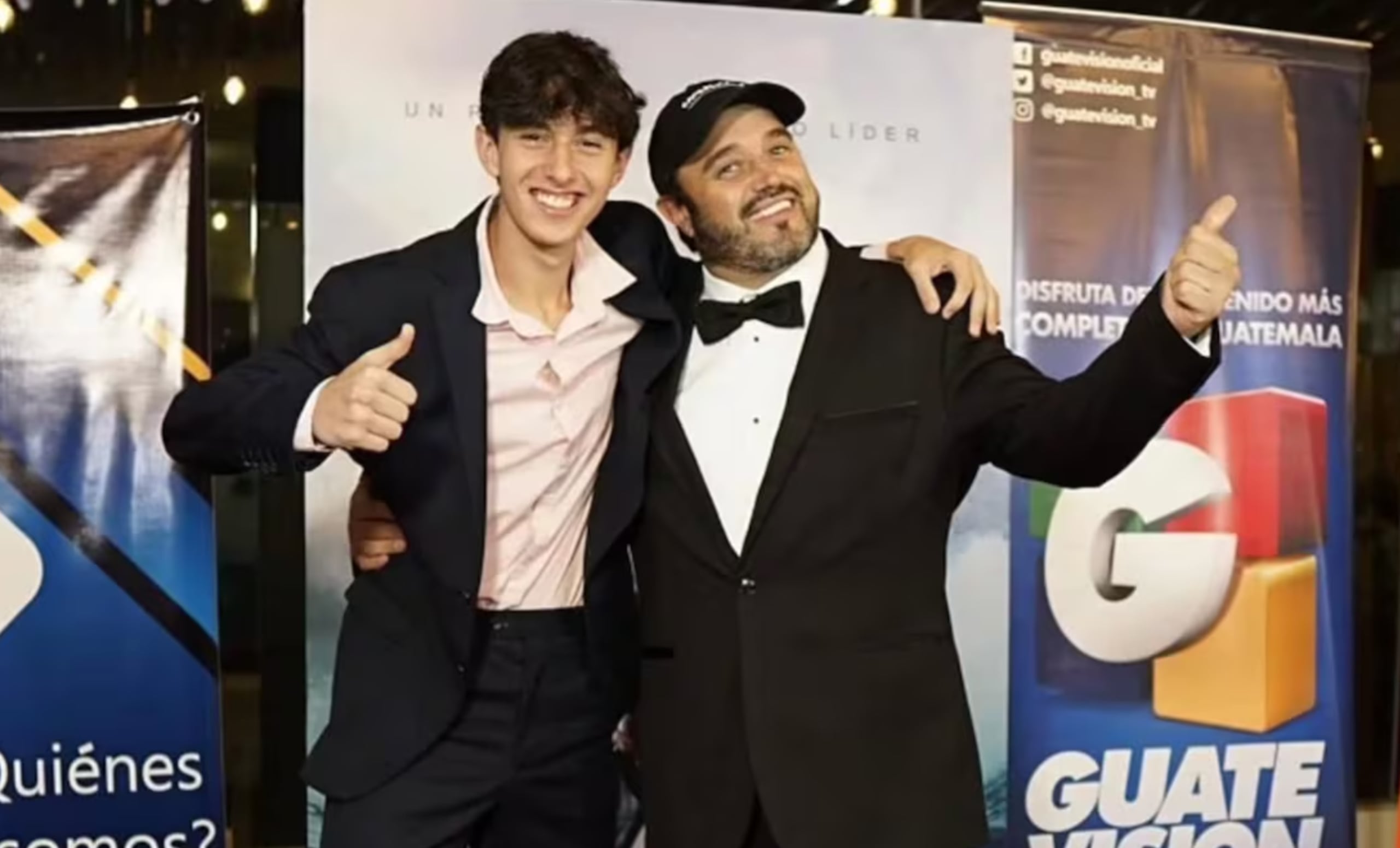 Edgar Font y su hijo.