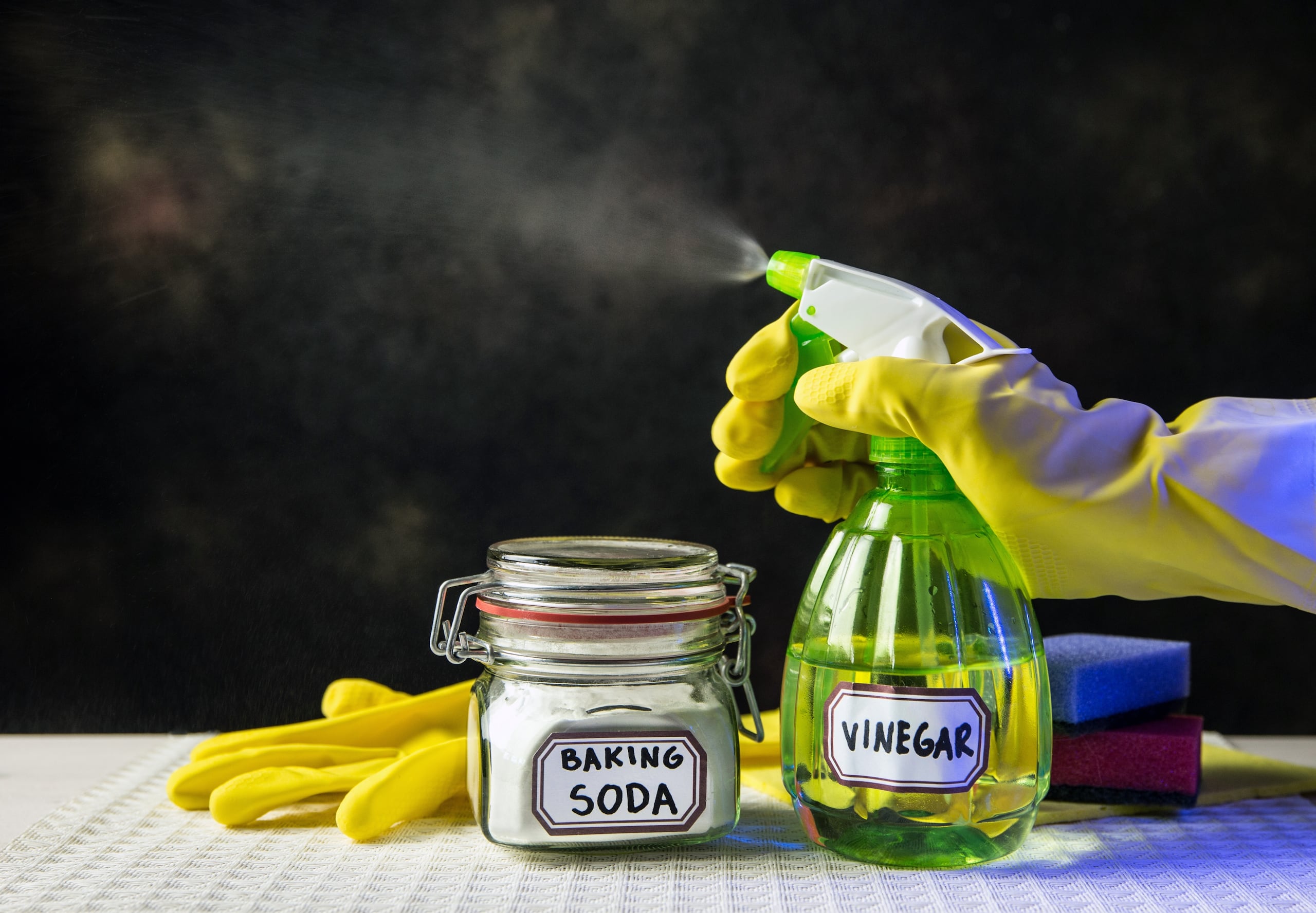 La limpieza se puede realizar con productos naturales, que no son nocivos.