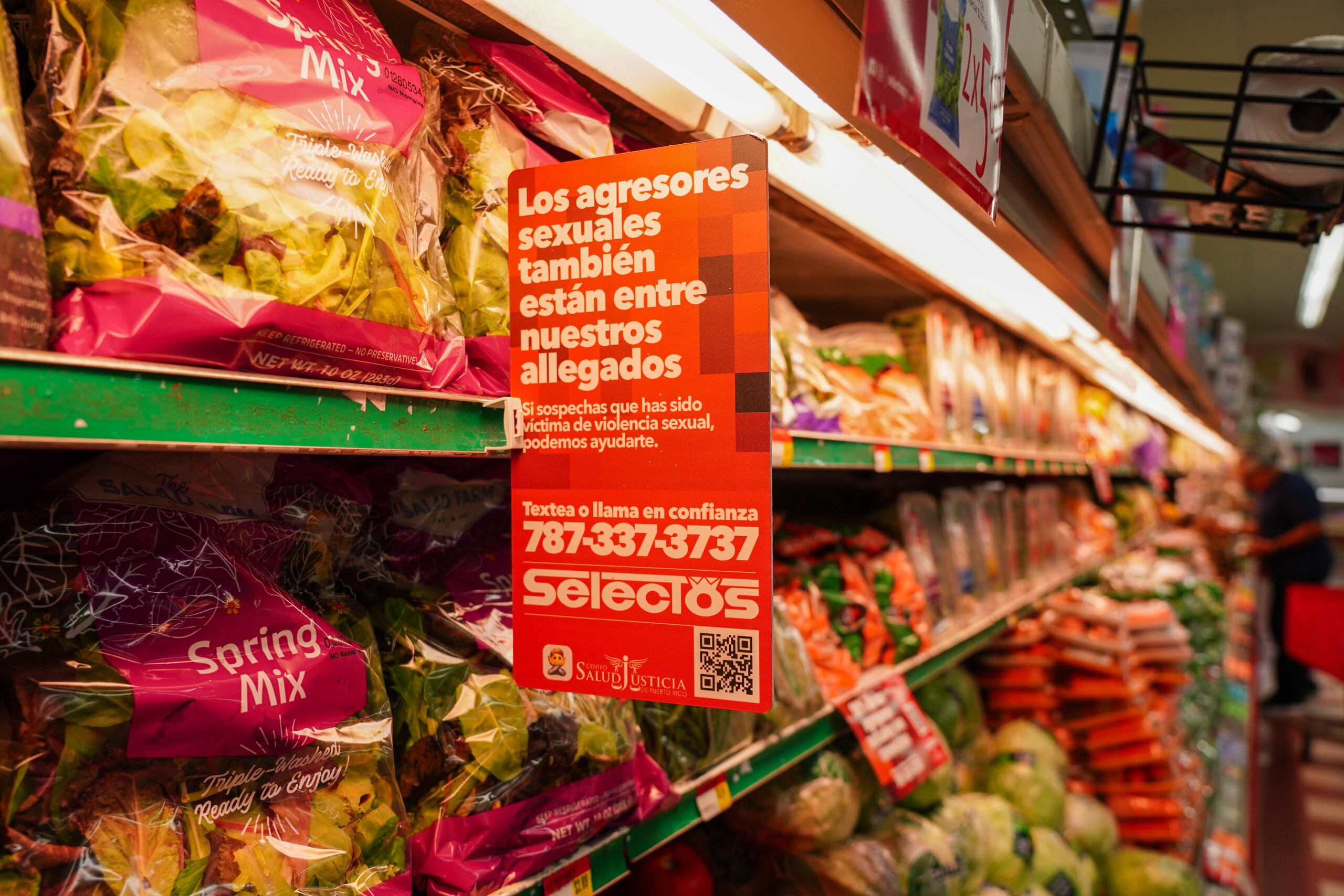 Además de las redes sociales, la campaña es impulsada desde las góndolas de Supermecados Selectos.