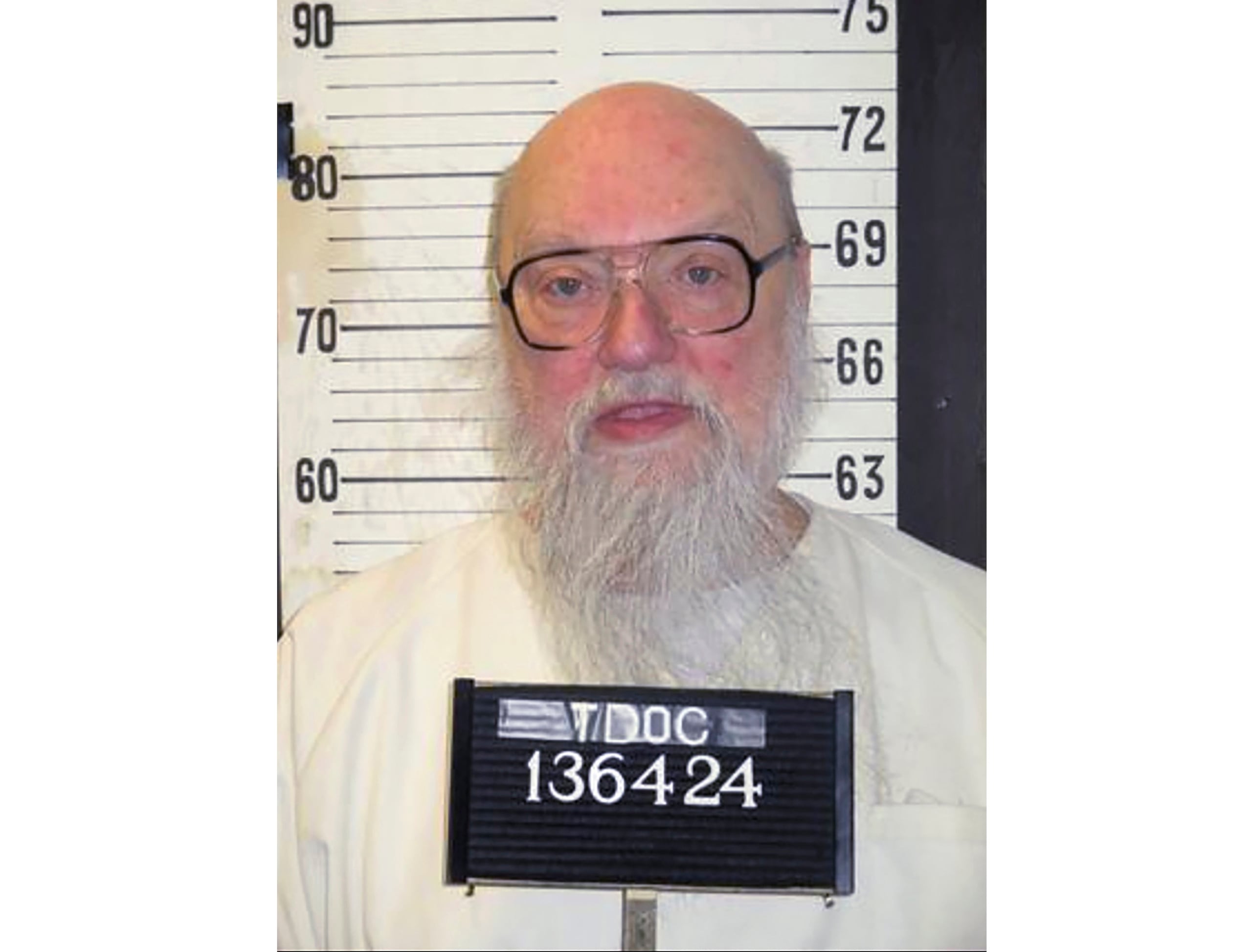 Oscar Smith, el hombre que fue ejecutado en Tennessee. Foto difundida por el Departamento Correccional de Tennessee.