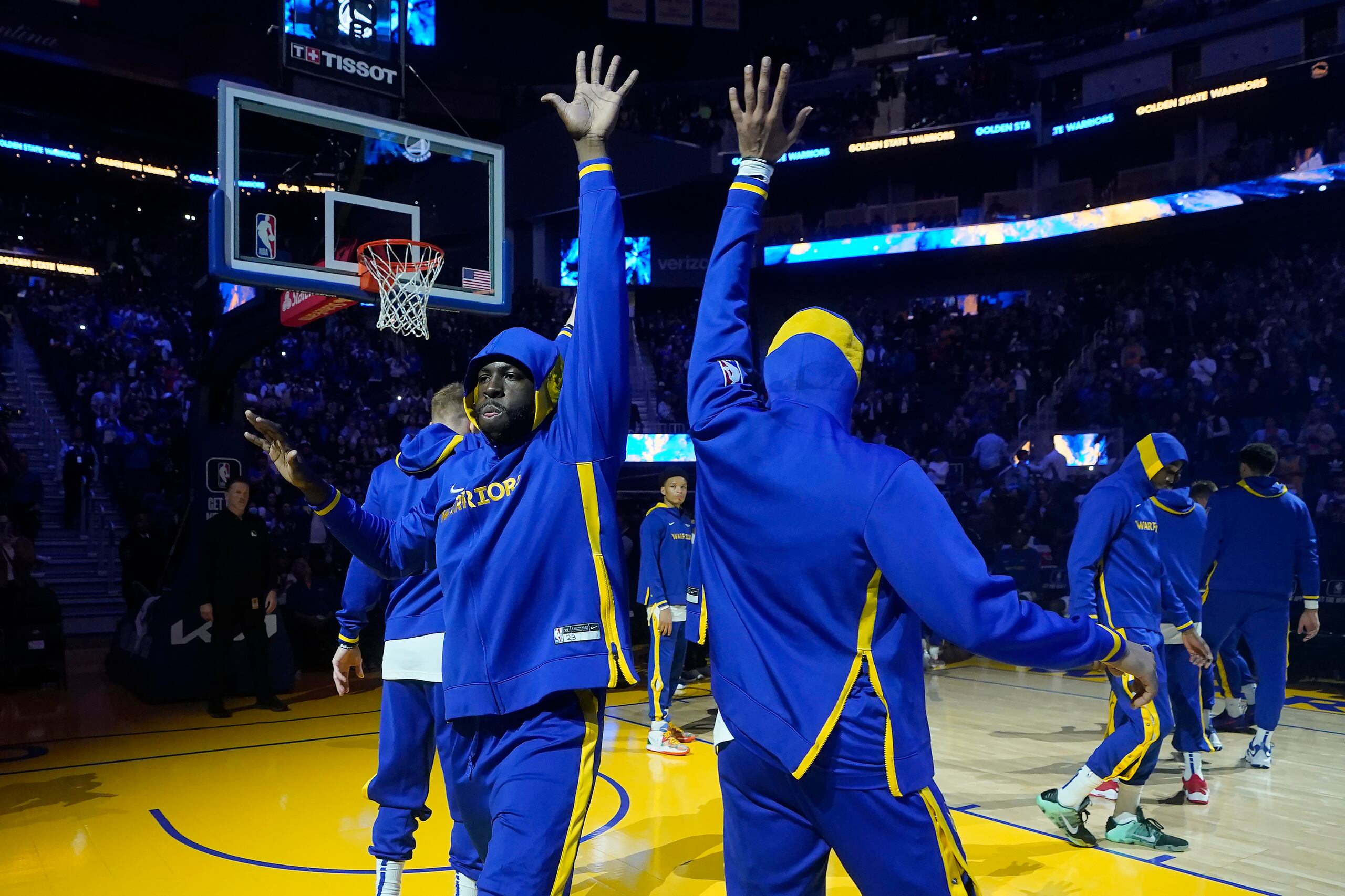 Draymond Green es considerado por la gerencia de los Warriors una pieza importante para las aspiraciones del equipo.