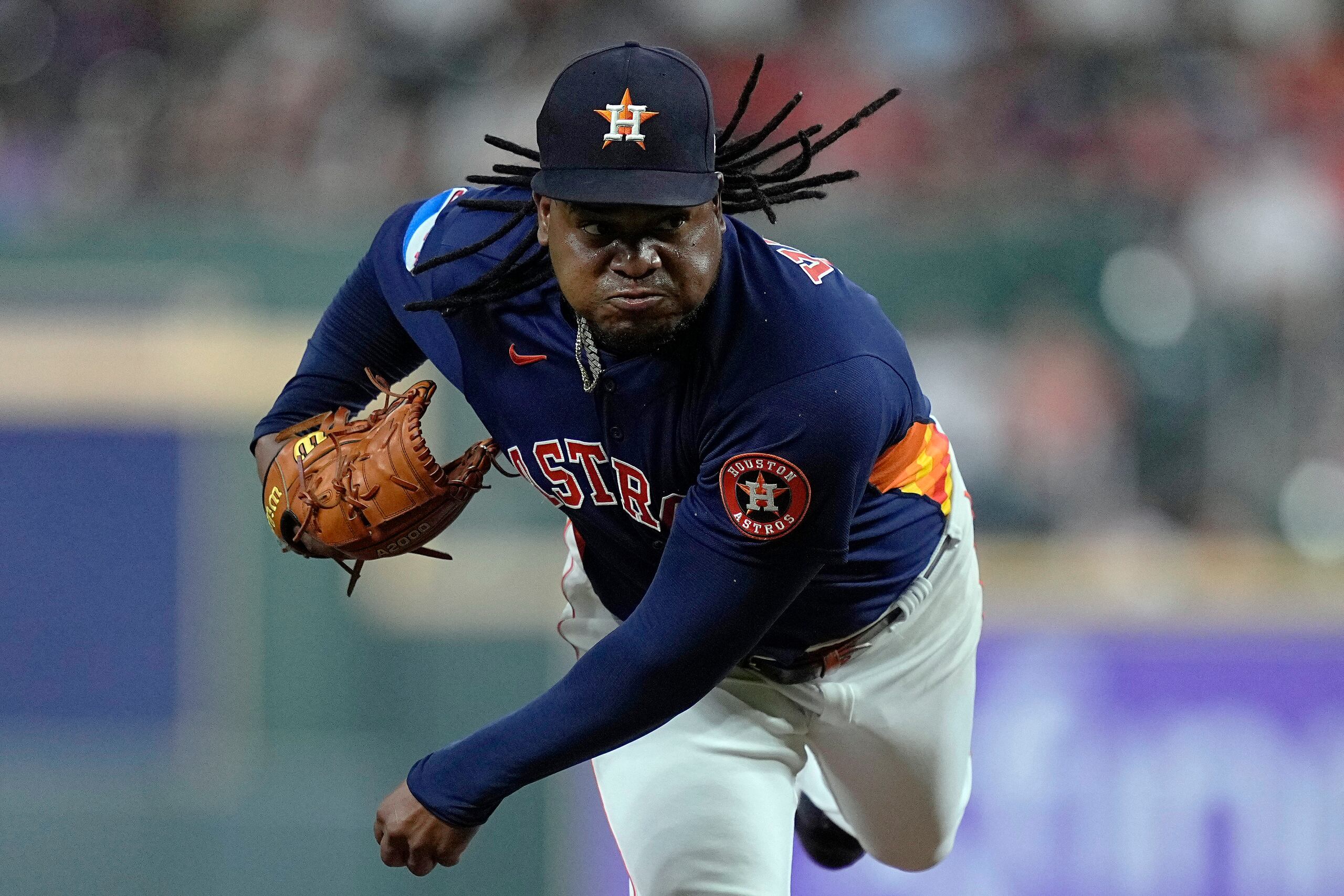 El abridor dominicano Framber Valdez enfrentó a 29 bateadores en el partido.