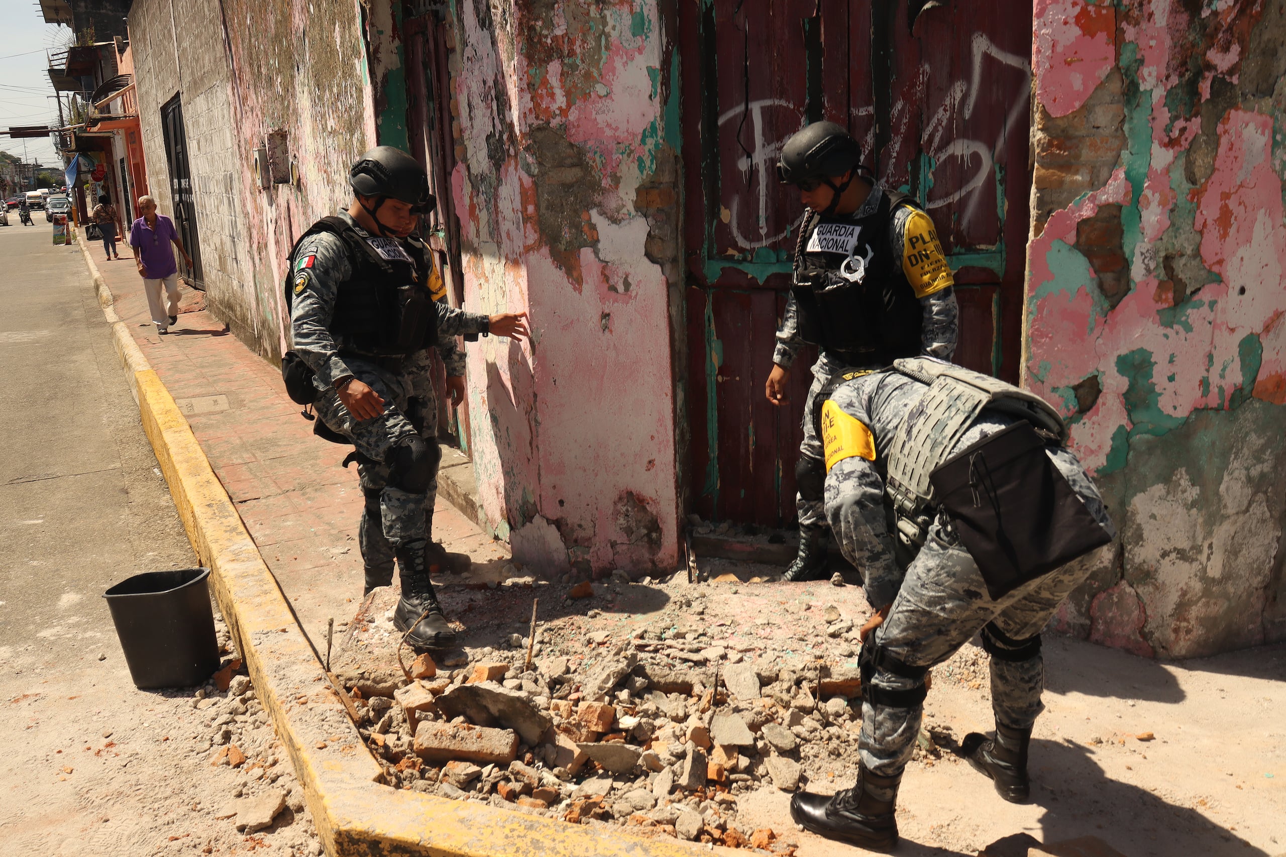Decenas de videos publicados en redes sociales dieron cuenta de la potencia del terremoto.